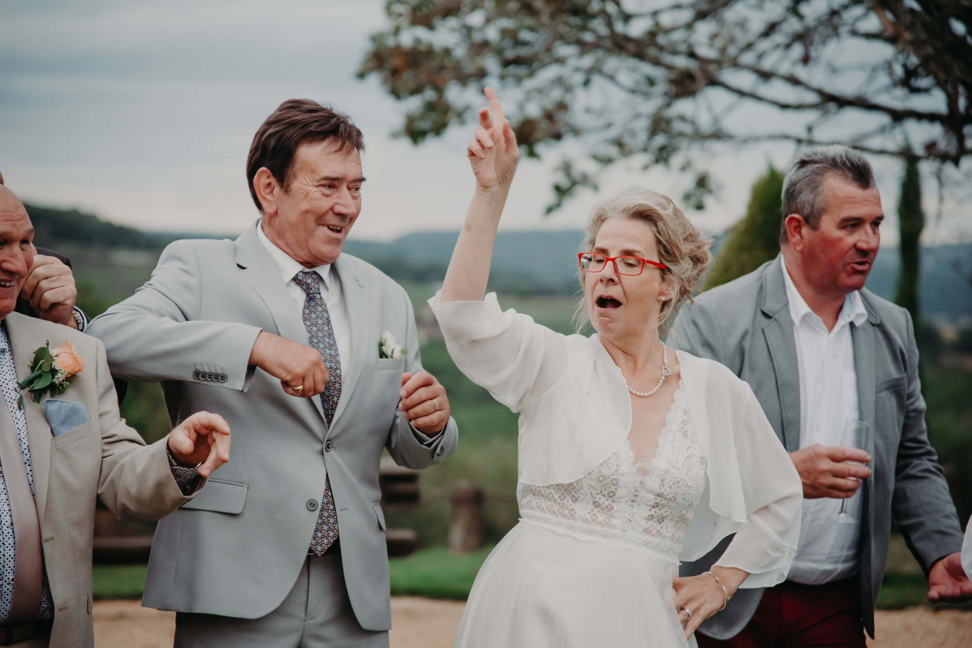 Sabine et Jacques. Photoshoot in France