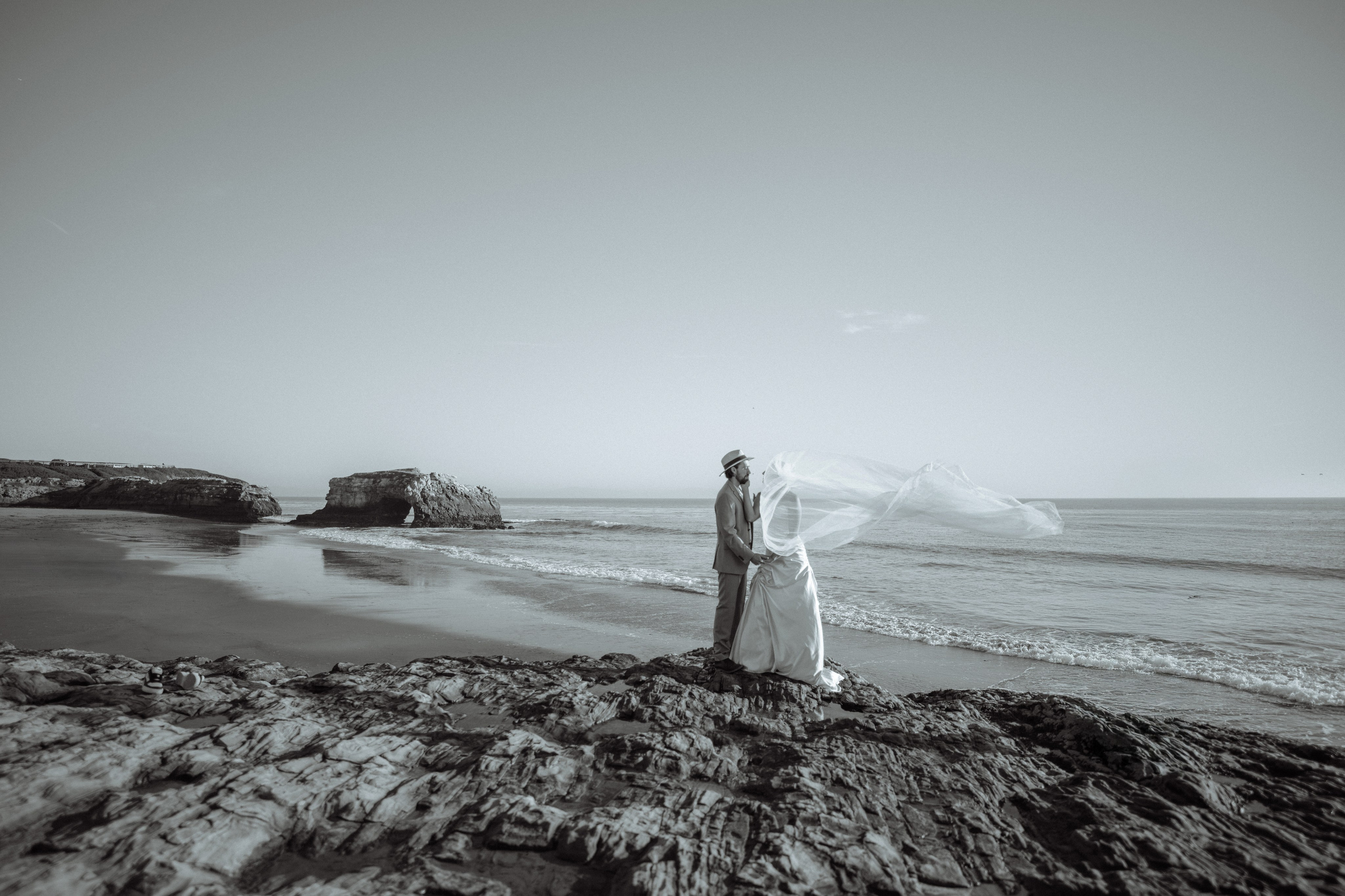 Coastal Elopement in Santa Cruz & Monterey. Wedding & Elopement Photographers in California