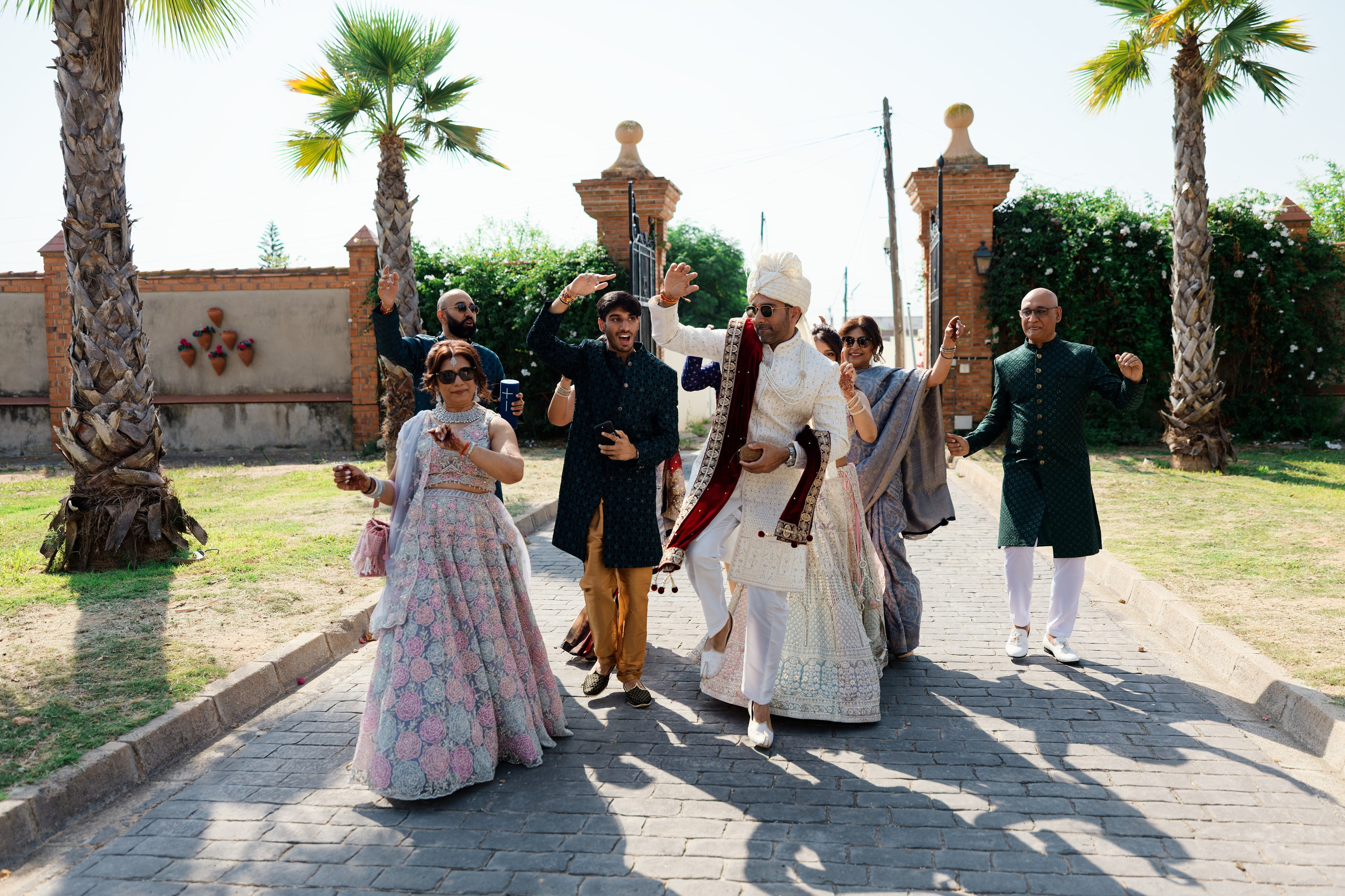 Indian wedding at Gran Villa Rosa, Barcelona