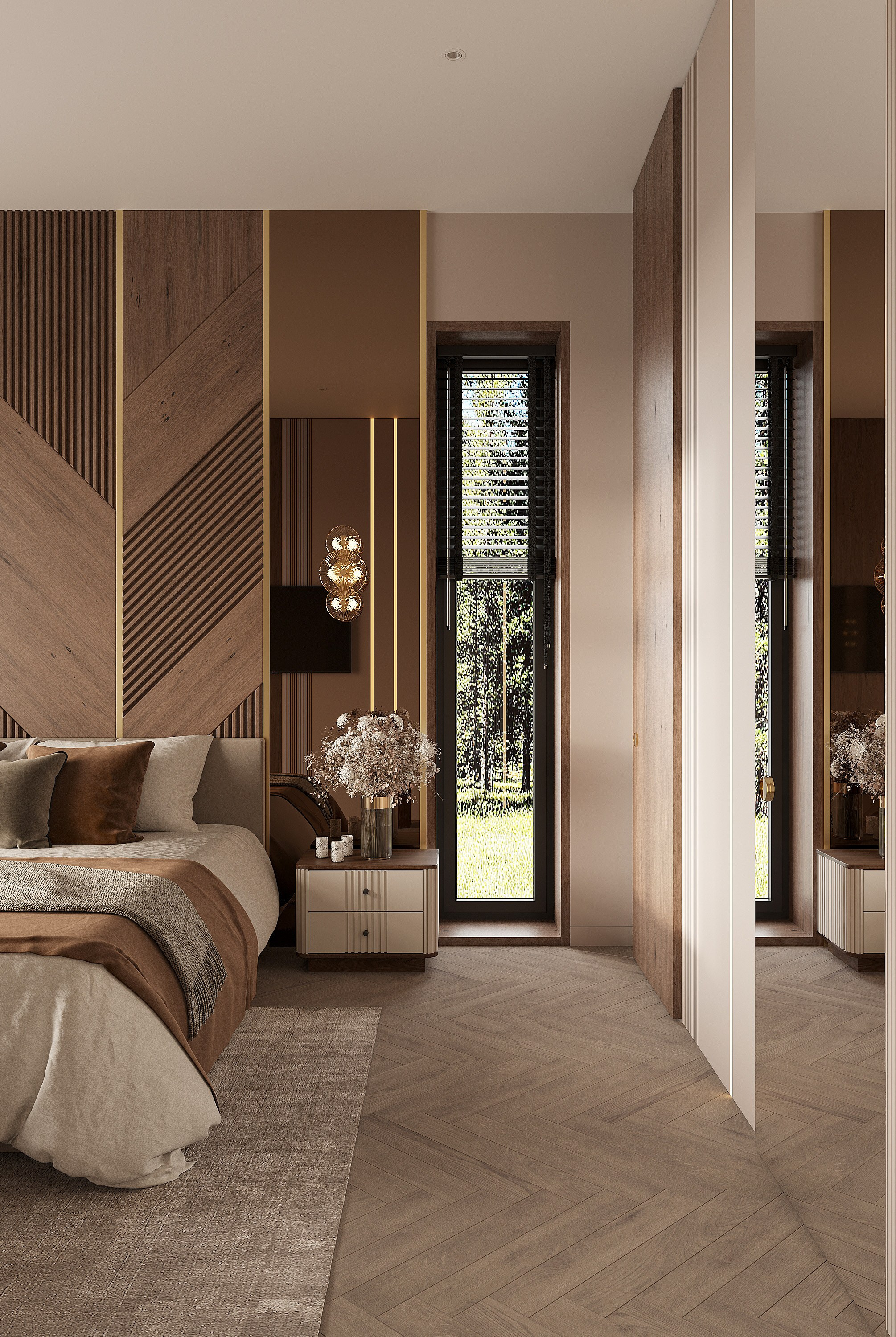 Private House 140 m². Interjera dizaina studija 4 Stūri