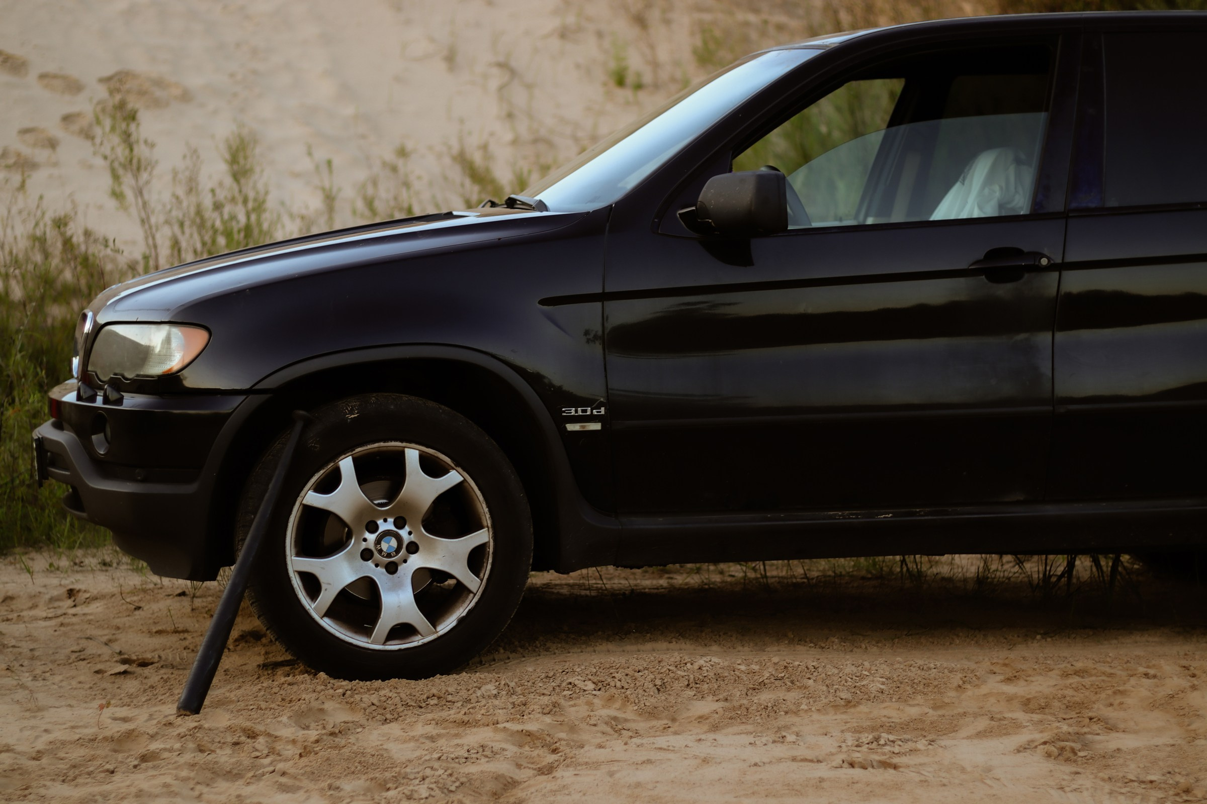 Фотосессия в песчаном карьере