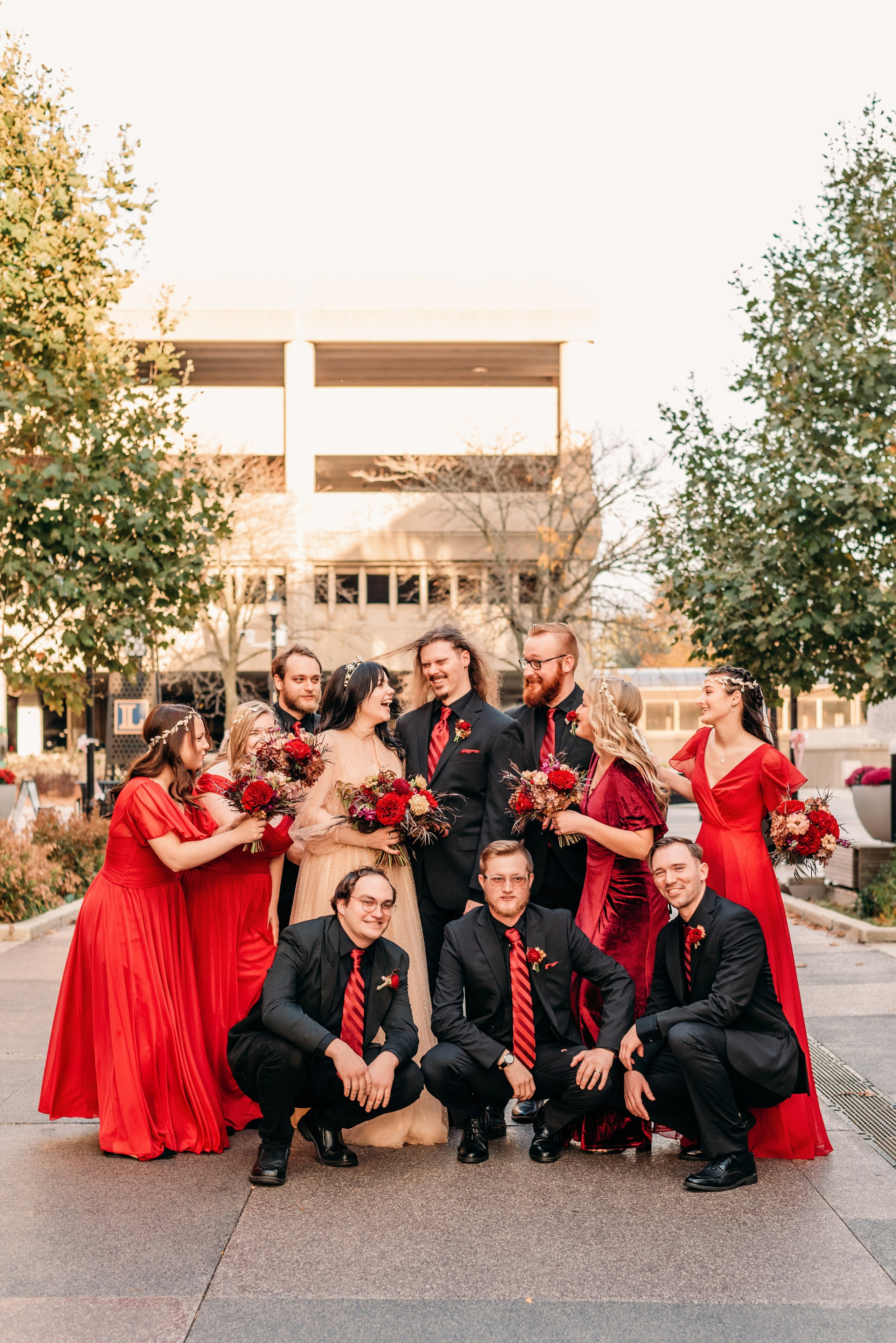 Bold & Dramatic Wedding at The Paper Mill on The Landing | Fort Wayne Wedding Photographer. Alexandria Danielle Photography | Fort Wayne & Indianapolis Wedding Photographer