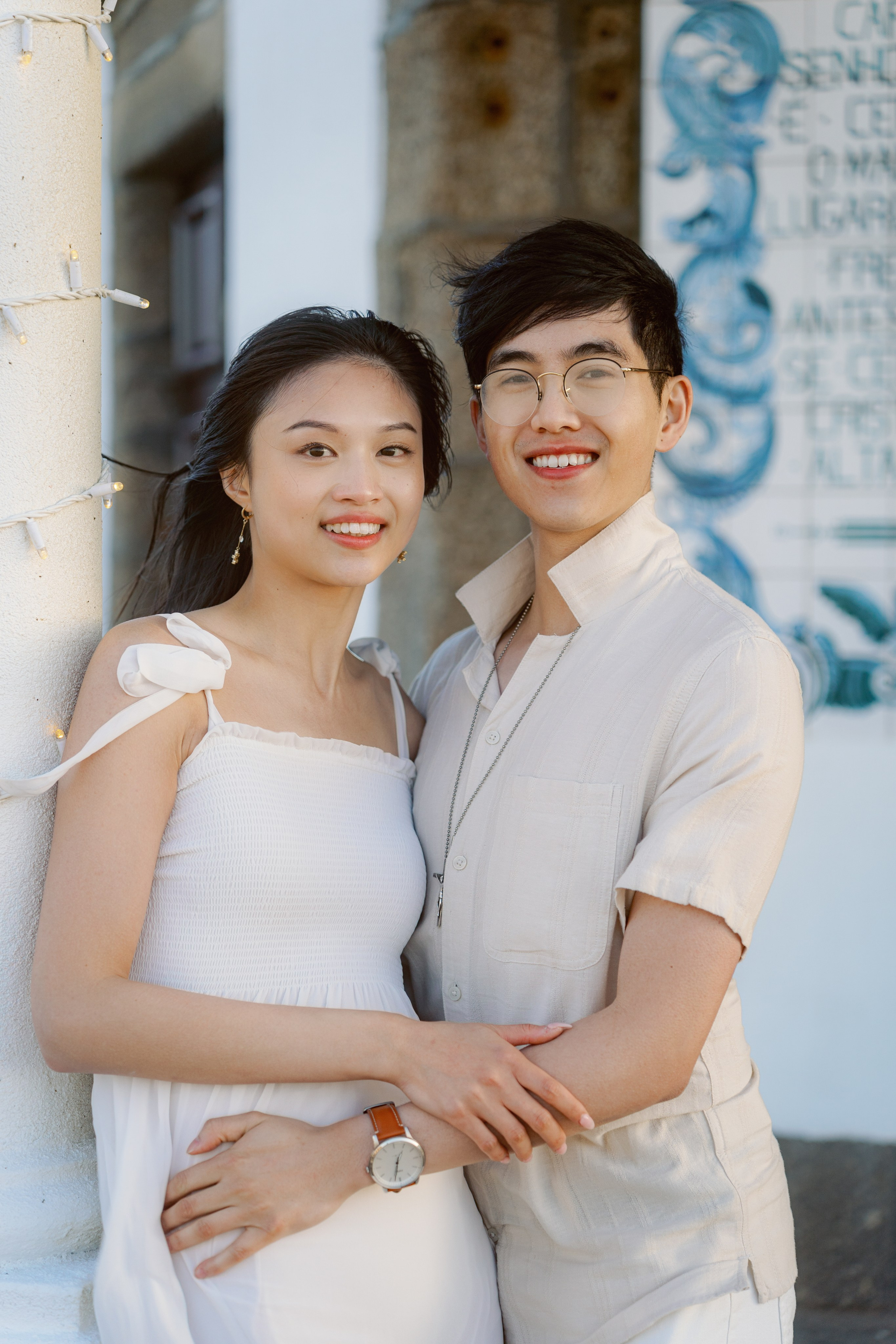 ETHAN & ESTHER NEAR CAPELA DO SENHOR DA PEDRA. Photographer in Portugal Polina Gotovaya
