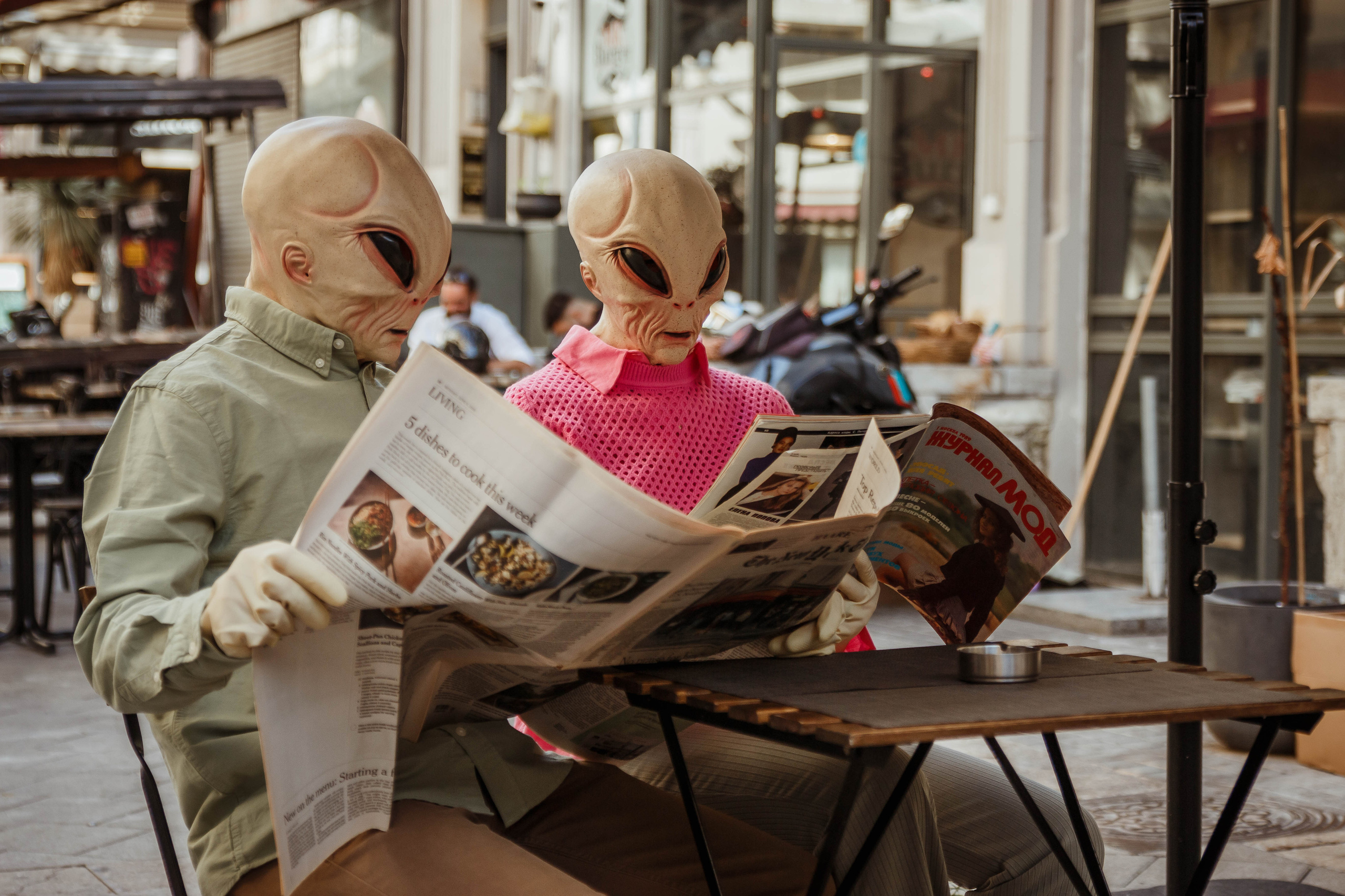Aliens Family in Haifa. Kseny Kolesnik Photography
