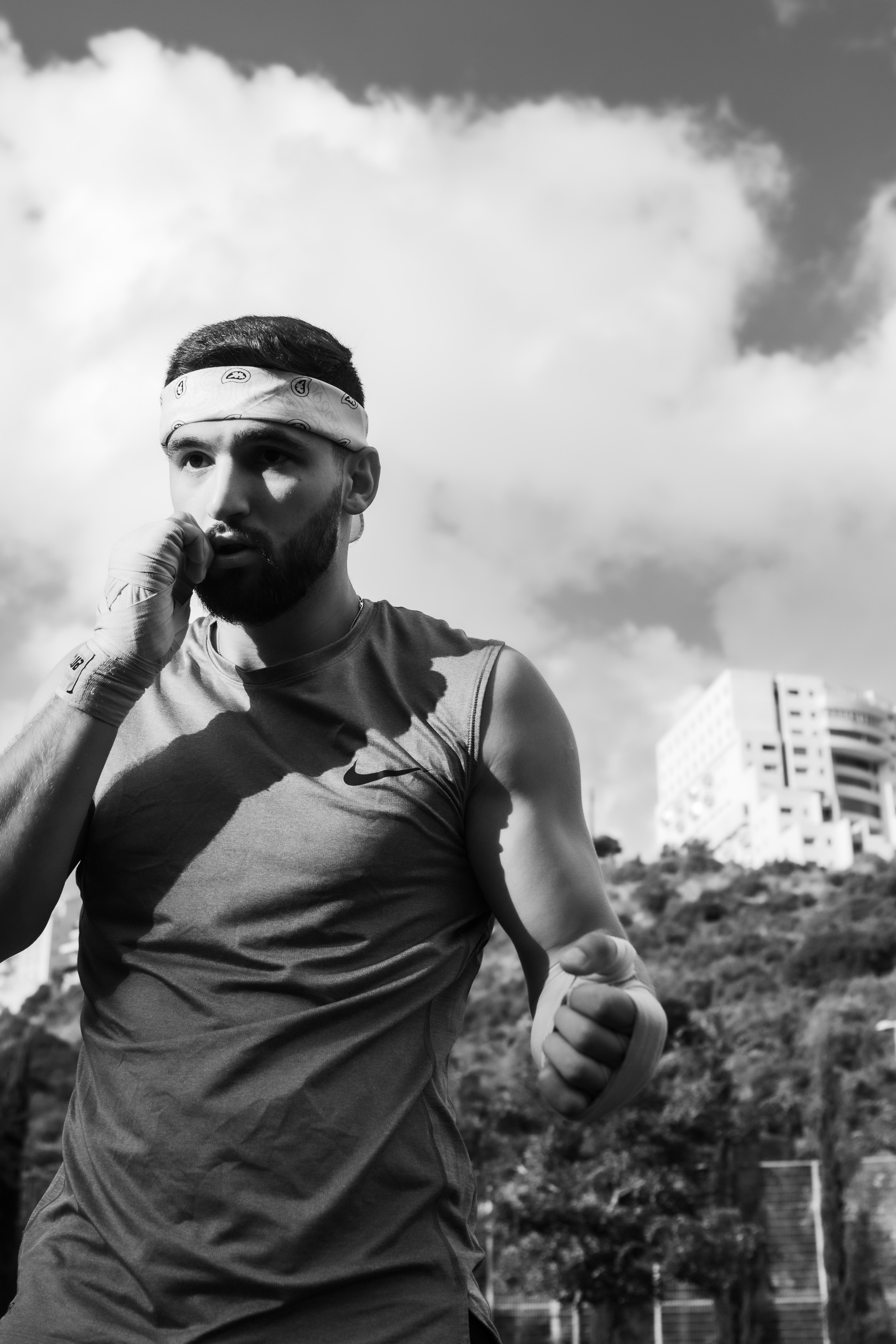 Boxing Coach. Kseny Kolesnik Photography