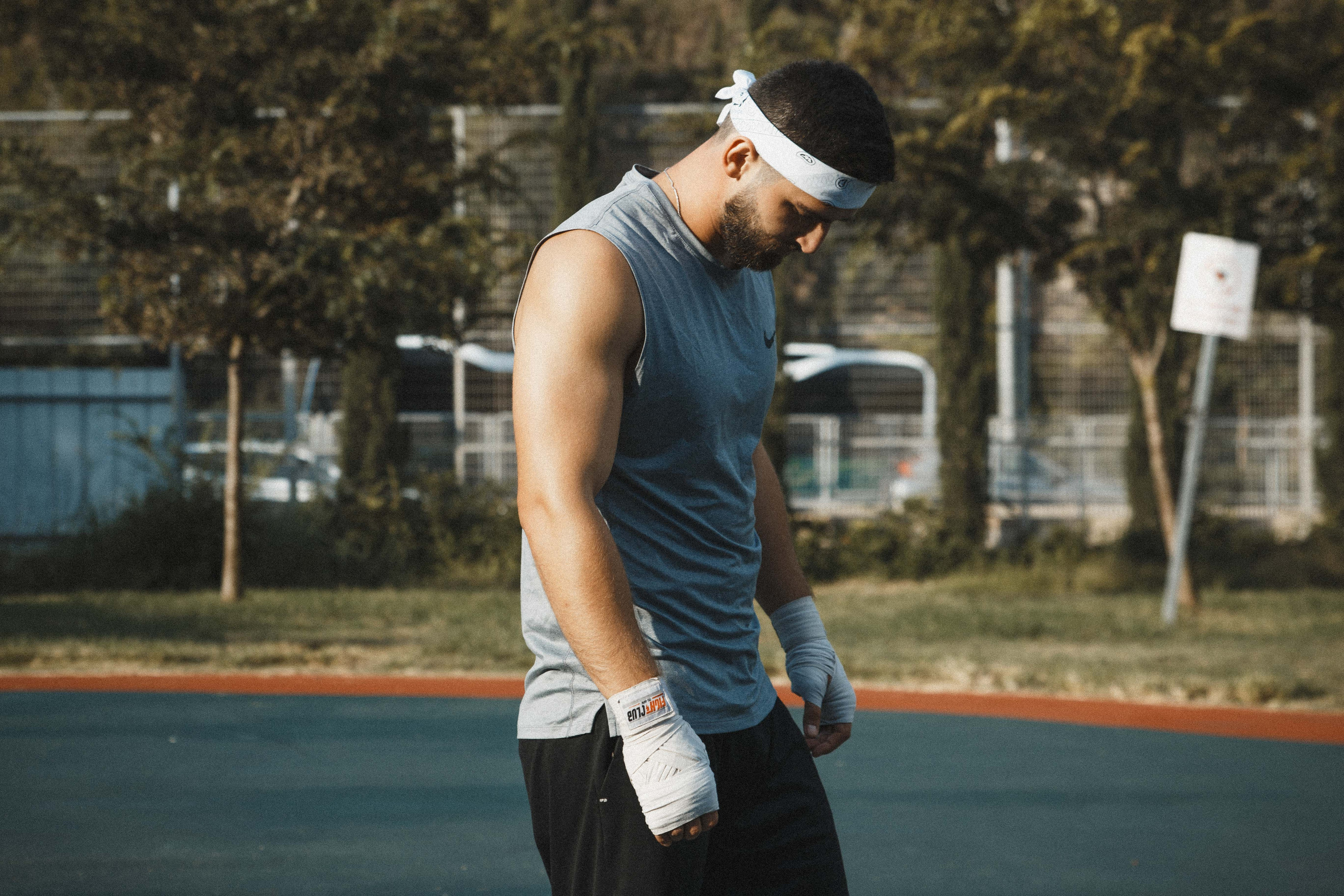 Boxing Coach. Kseny Kolesnik Photography