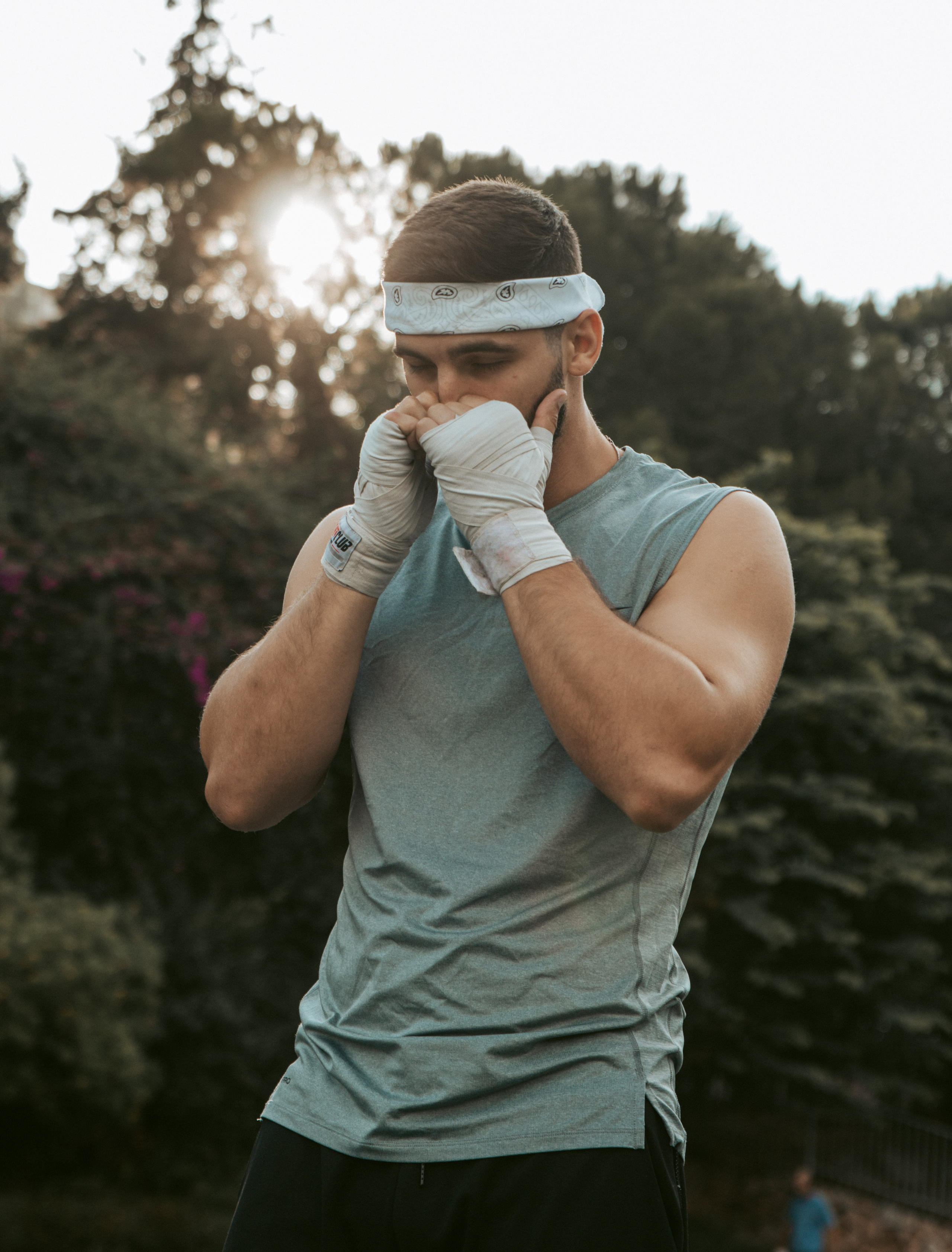 Boxing Coach. Kseny Kolesnik Photography
