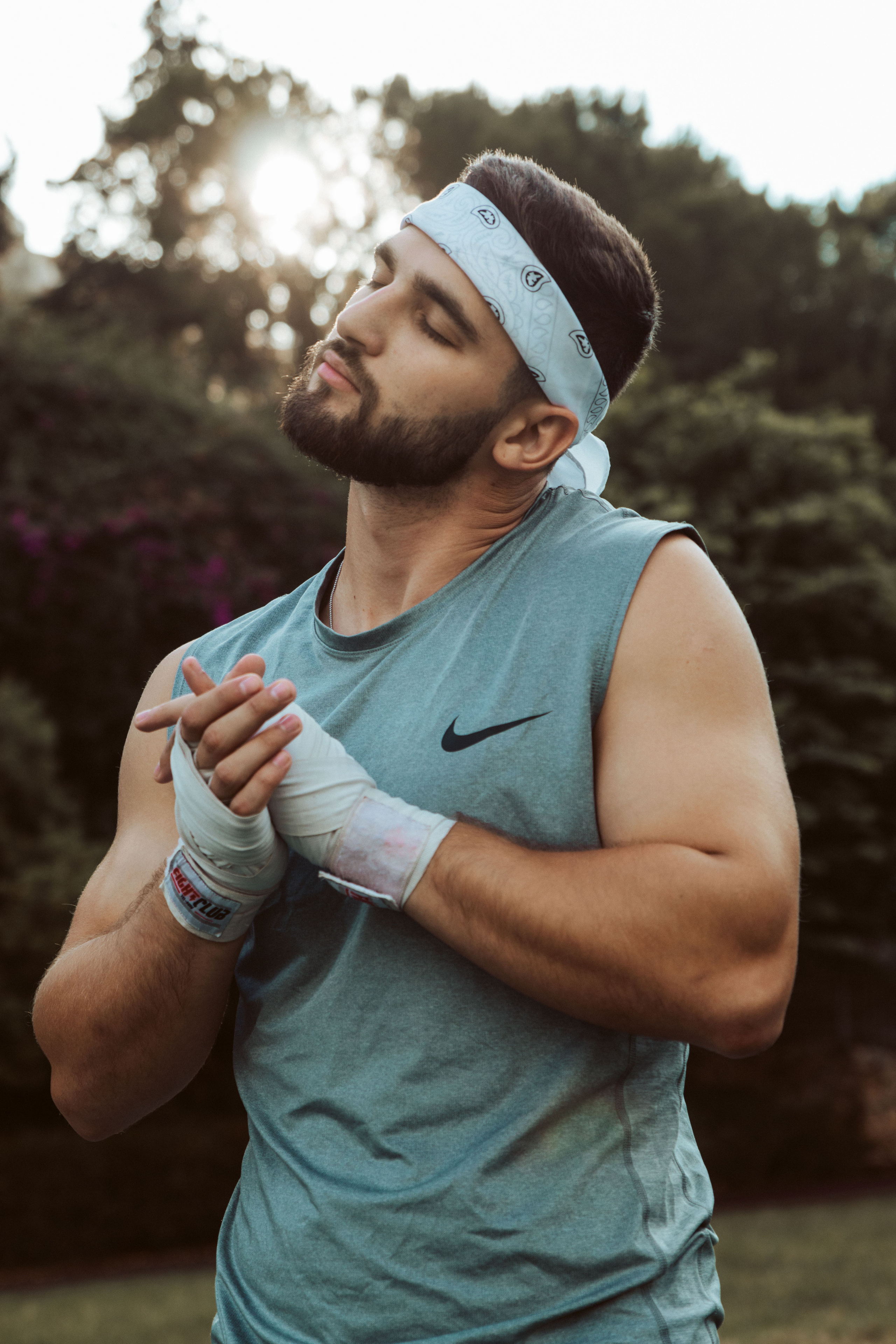 Boxing Coach. Kseny Kolesnik Photography