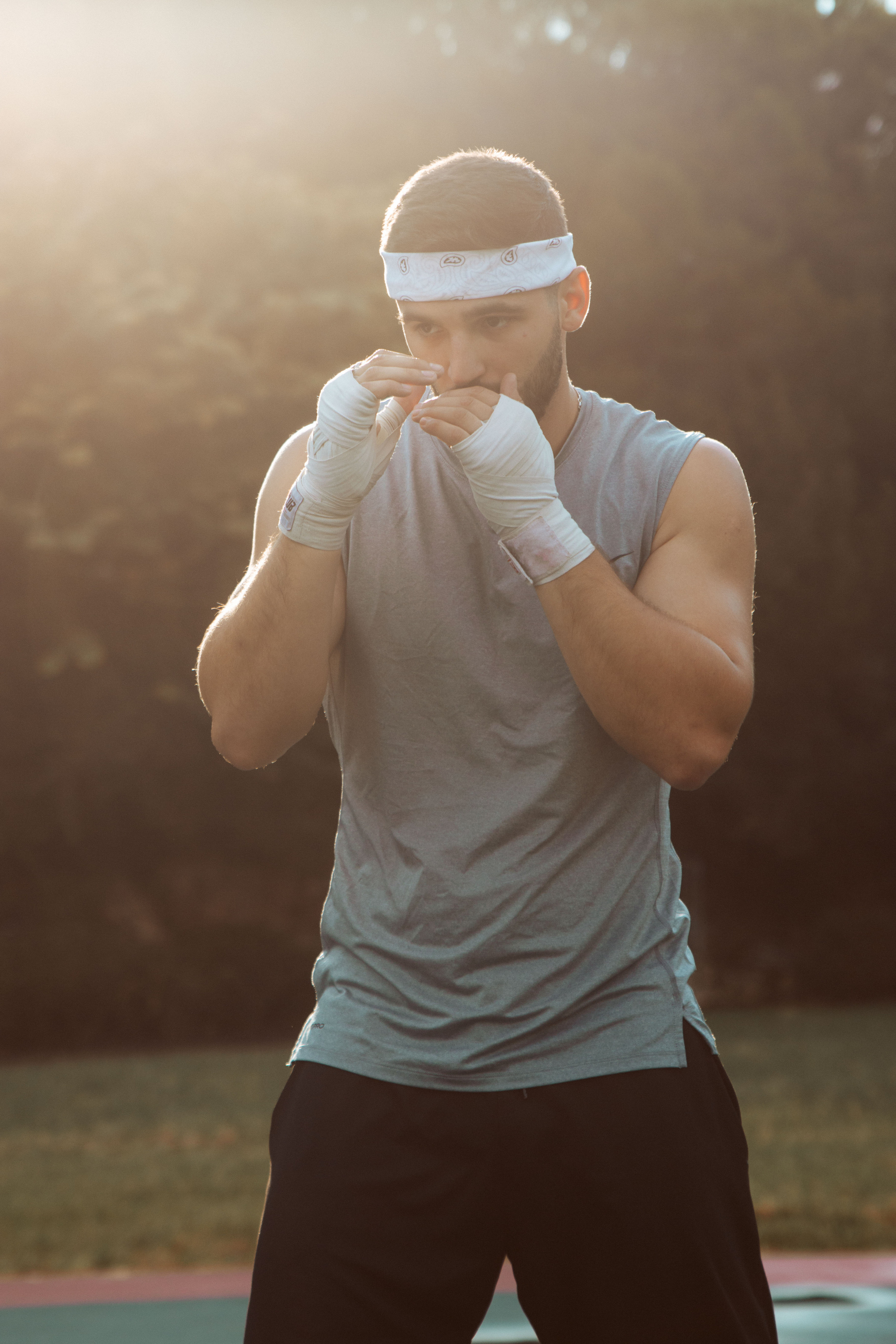 Boxing Coach. Kseny Kolesnik Photography
