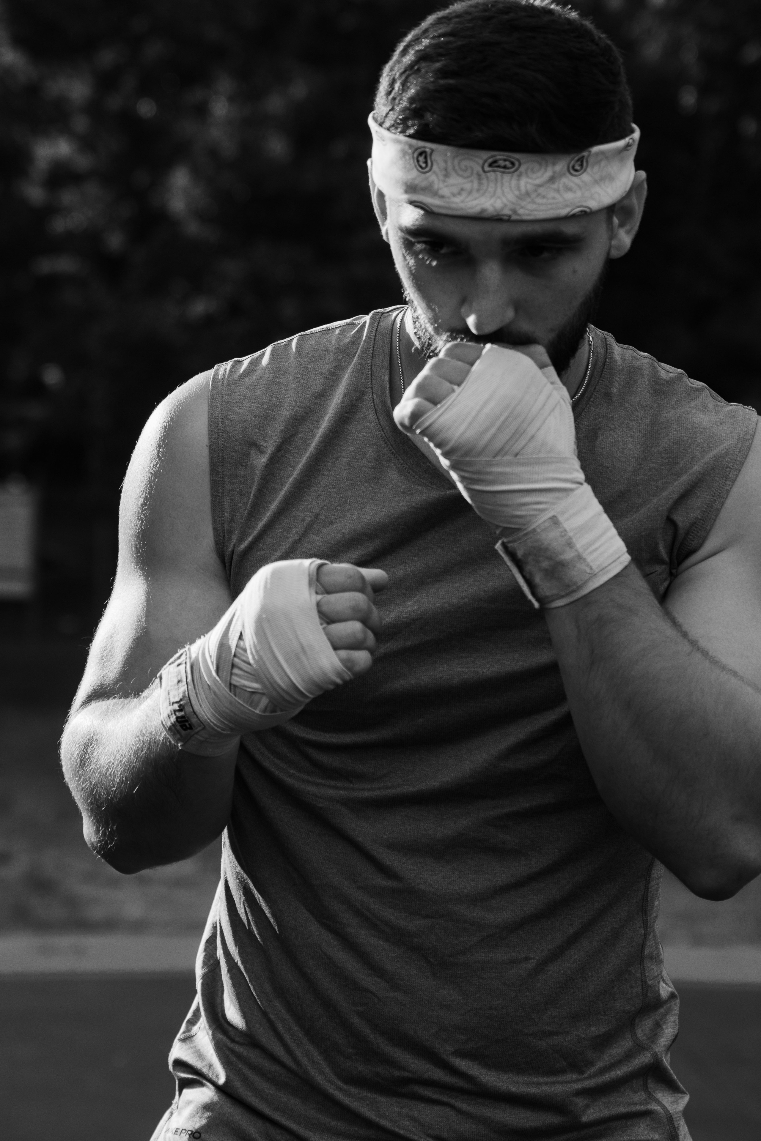 Boxing Coach. Kseny Kolesnik Photography