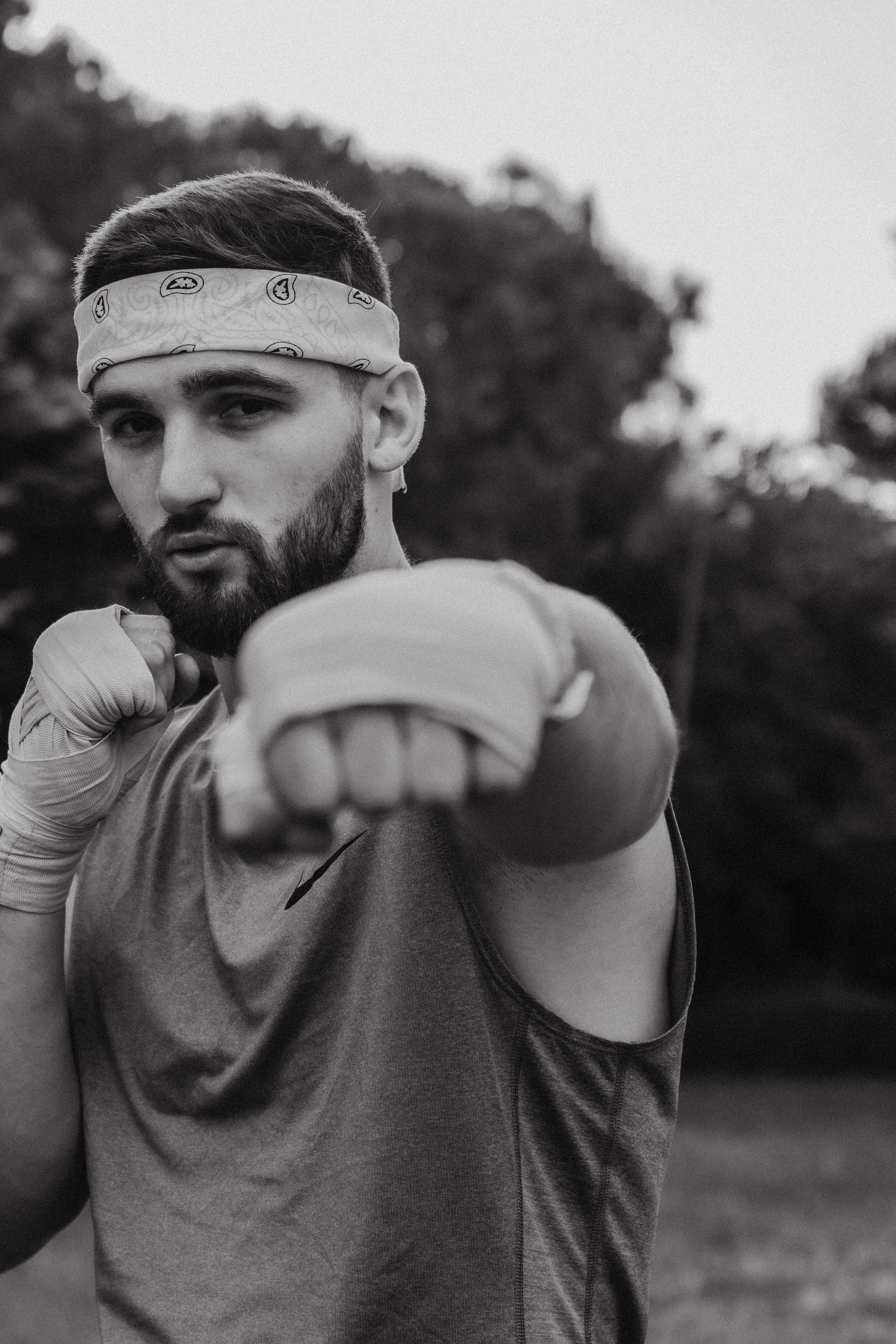 Boxing Coach. Kseny Kolesnik Photography