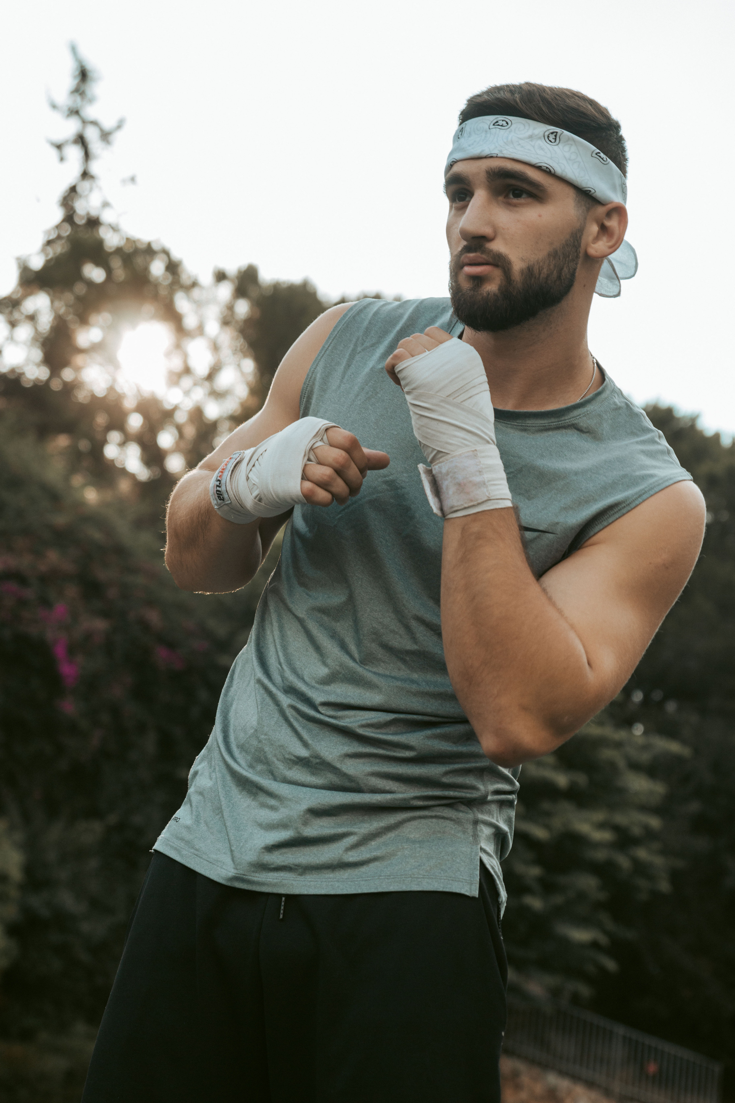 Boxing Coach. Kseny Kolesnik Photography