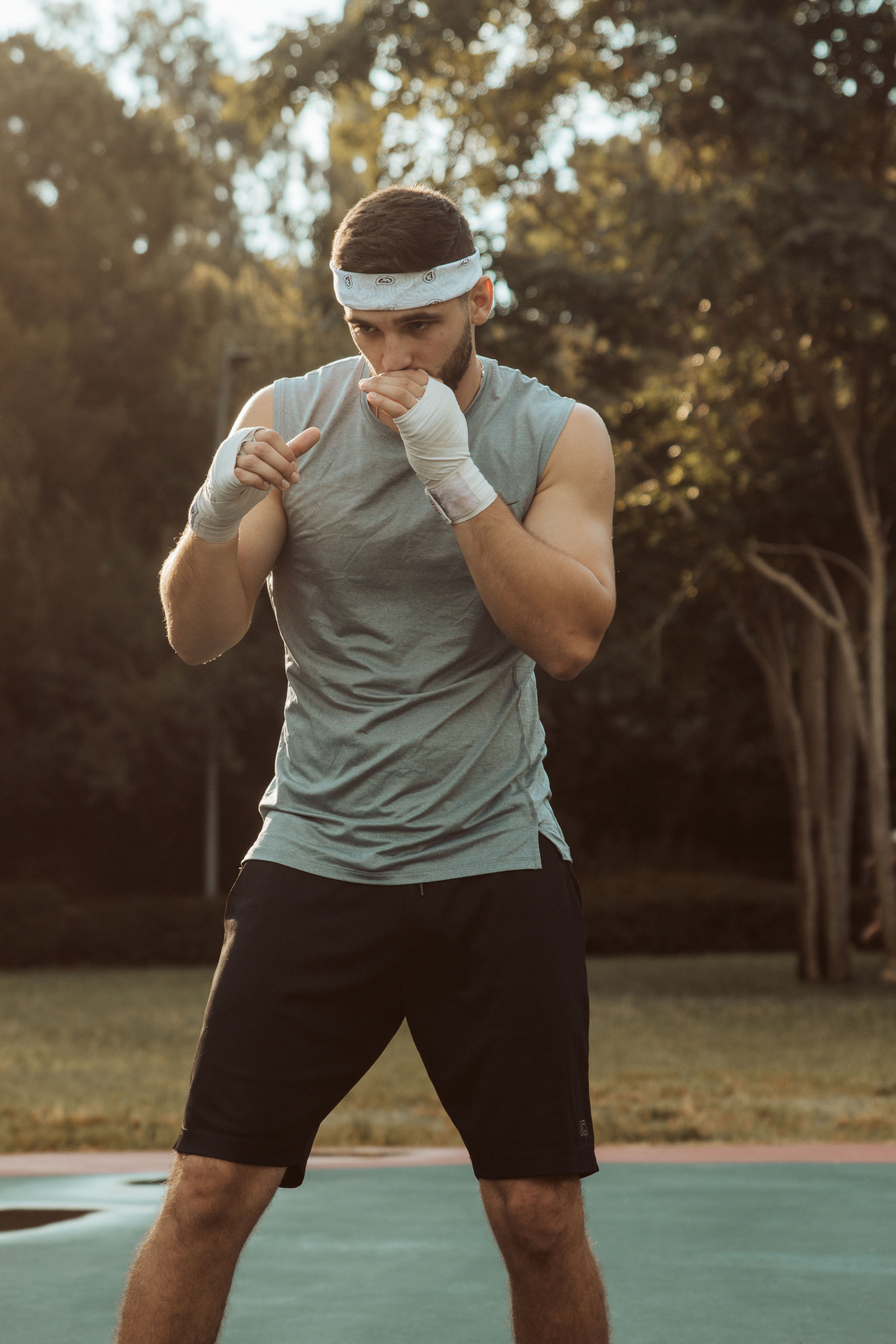 Boxing Coach. Kseny Kolesnik Photography