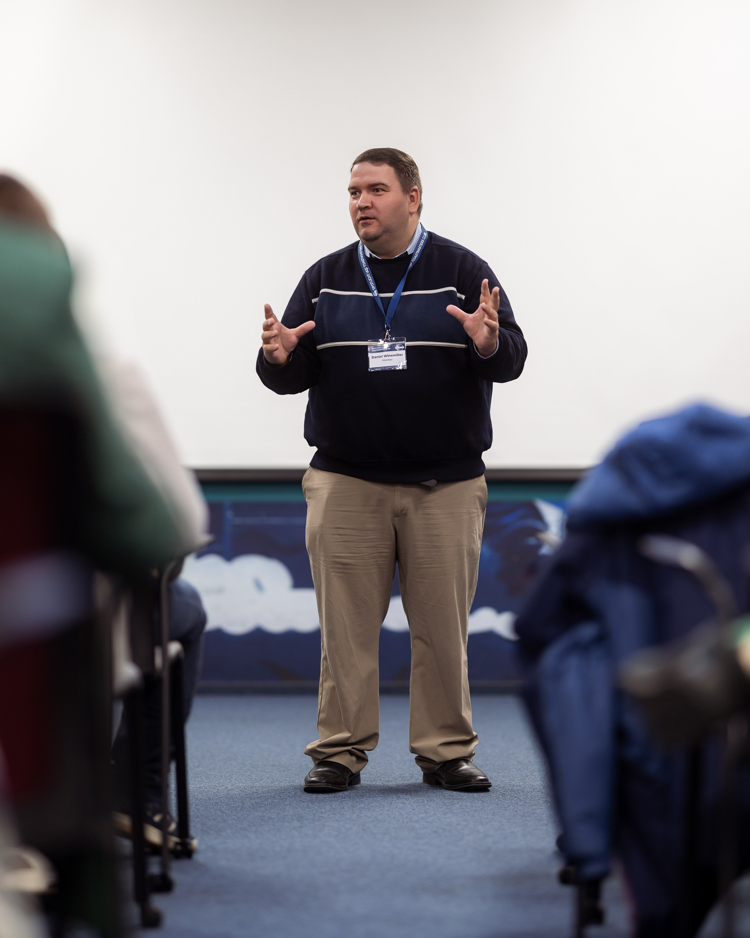 Toastmasters. Marius Ciocan
