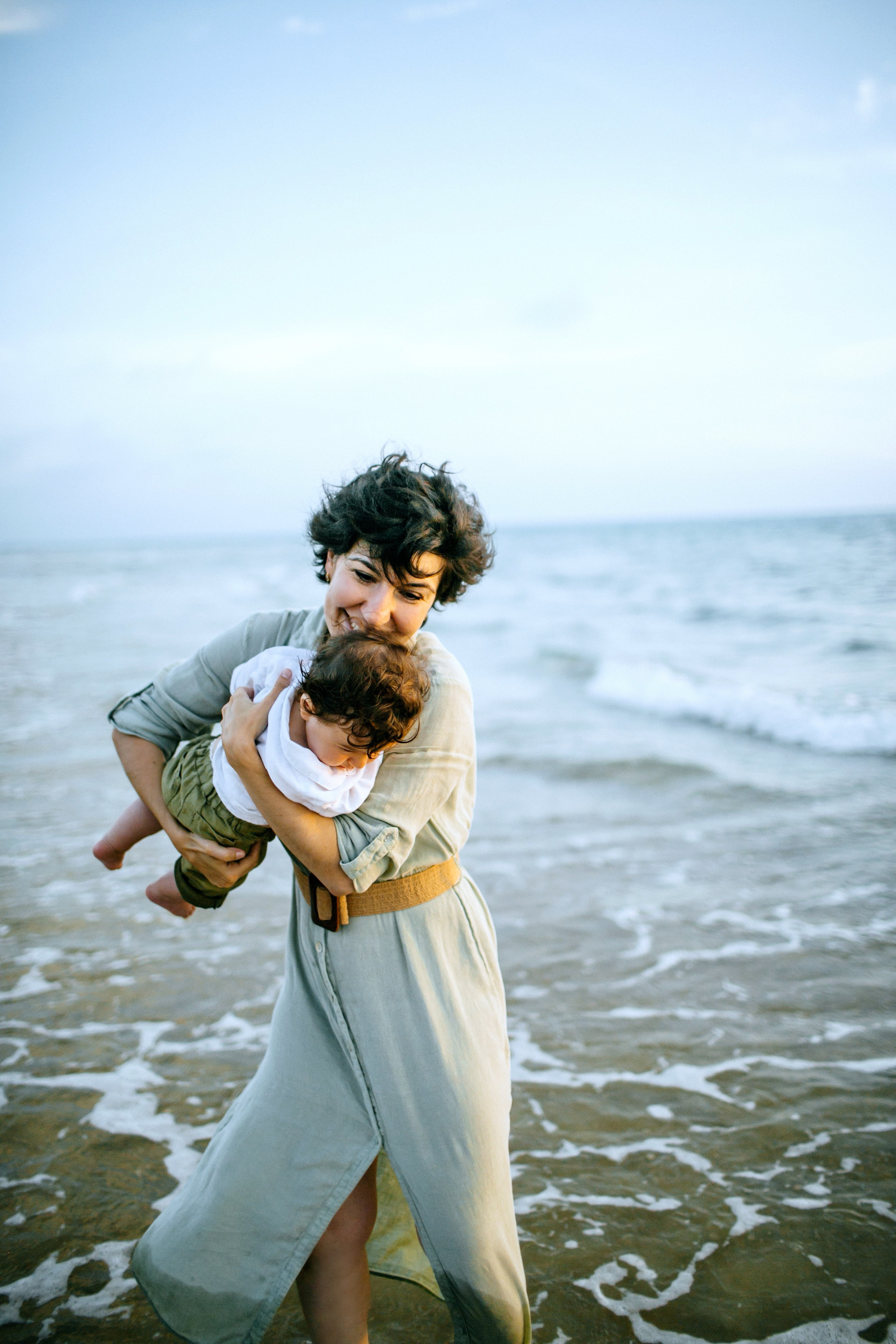 Studentim beach / Eithan 9 month. Family photographer in Israel