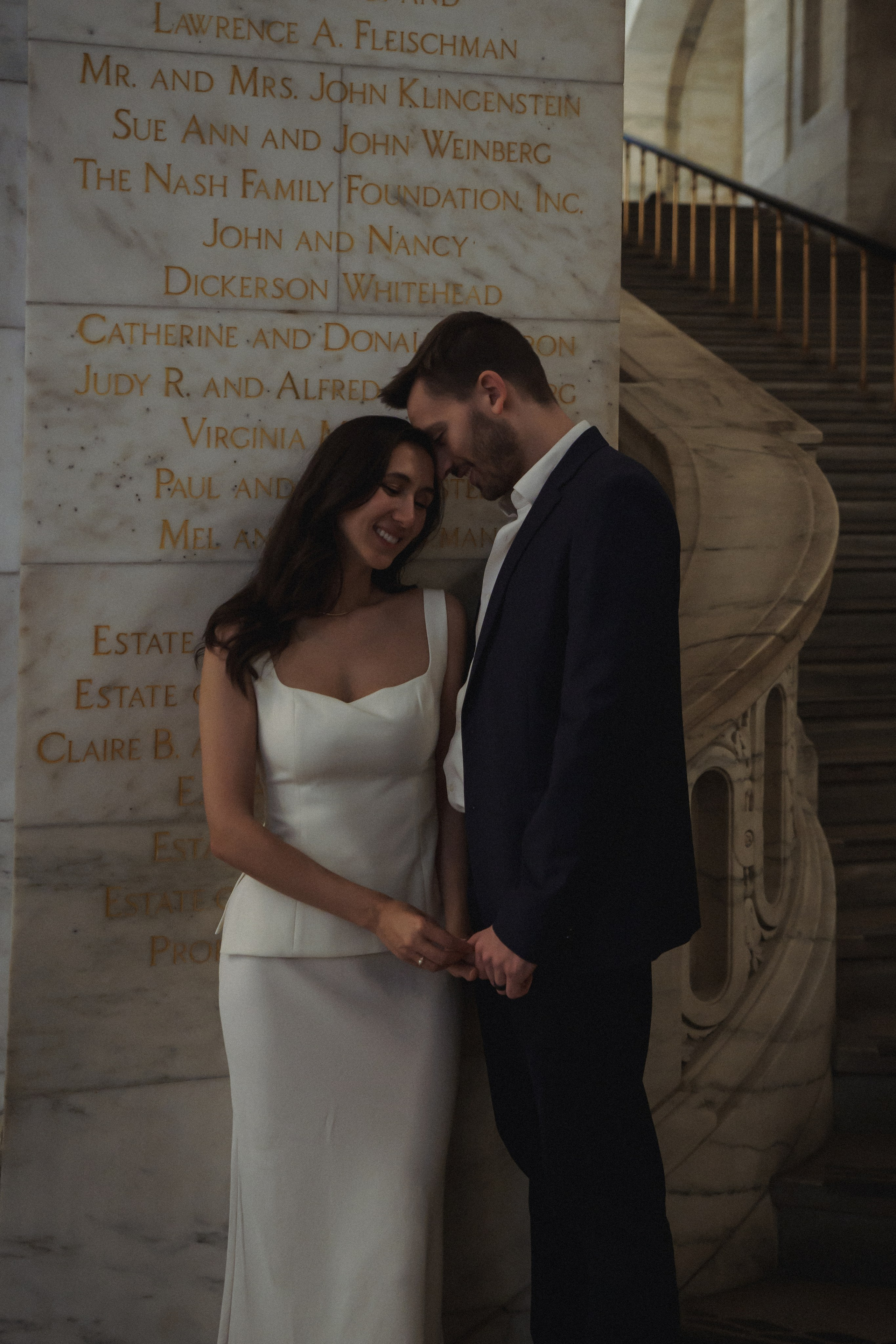 Library love story. New York + destination photographer