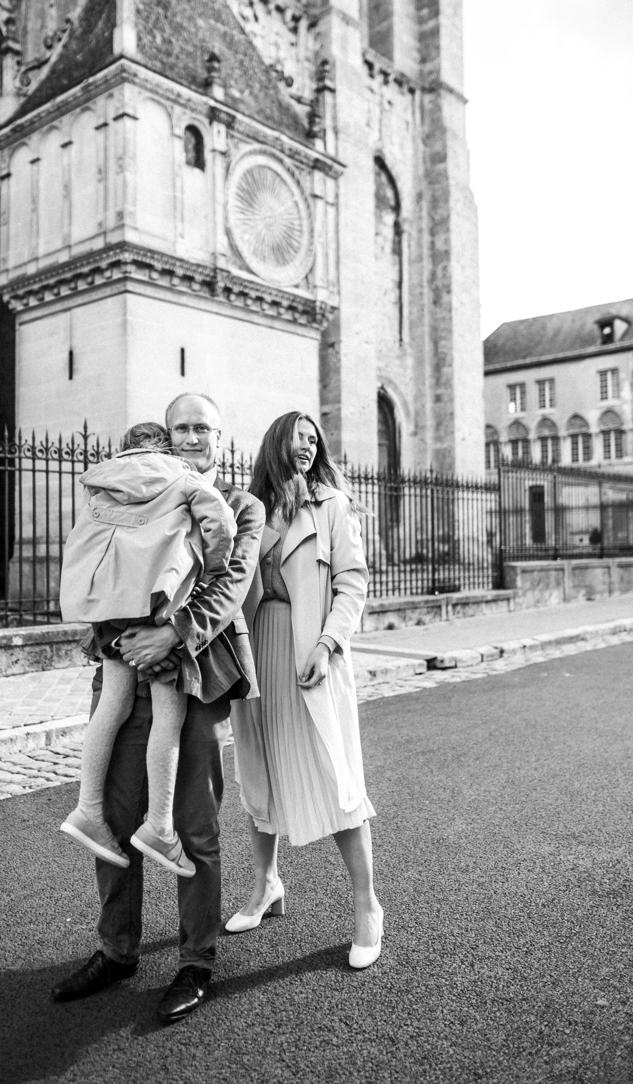 Un jour près de la Cathedral. Photographe à Chartres Ekaterina Kudinova