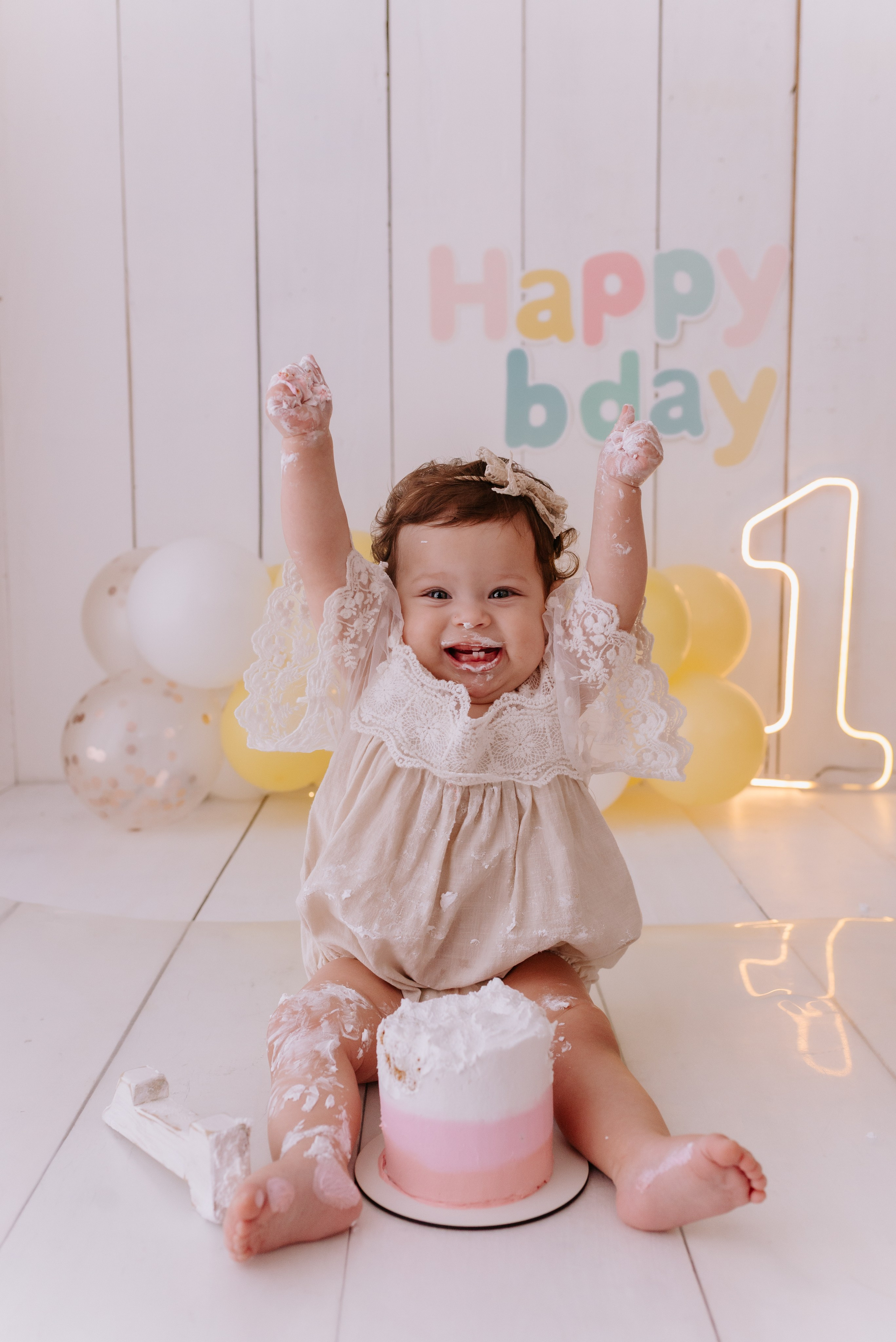 Ensaio 1 ano Martina. Fotógrafa Porto Alegre