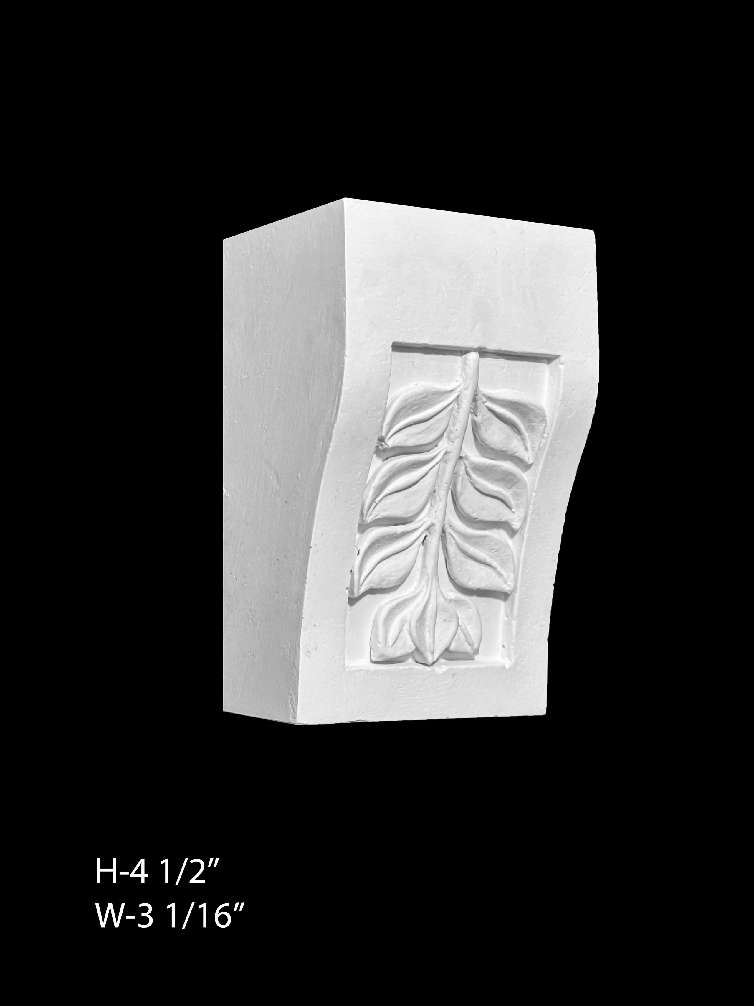 Corbels. Plaster molding