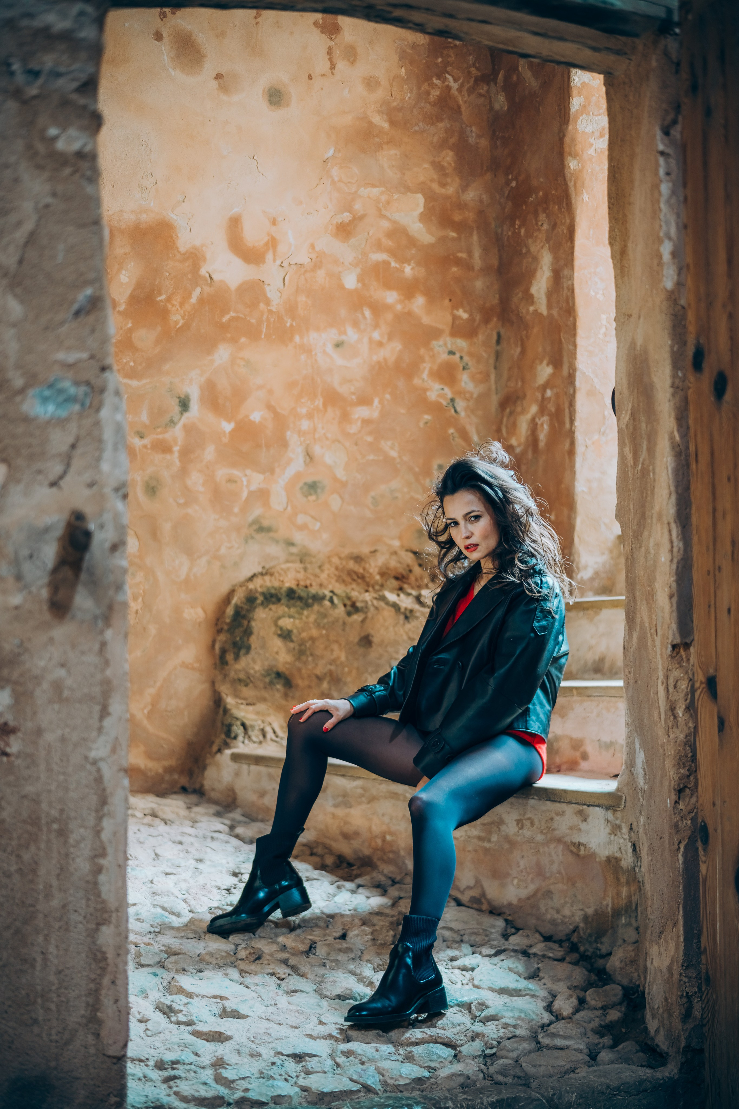 Lady in red. Fotógrafo en Palma de Mallorca