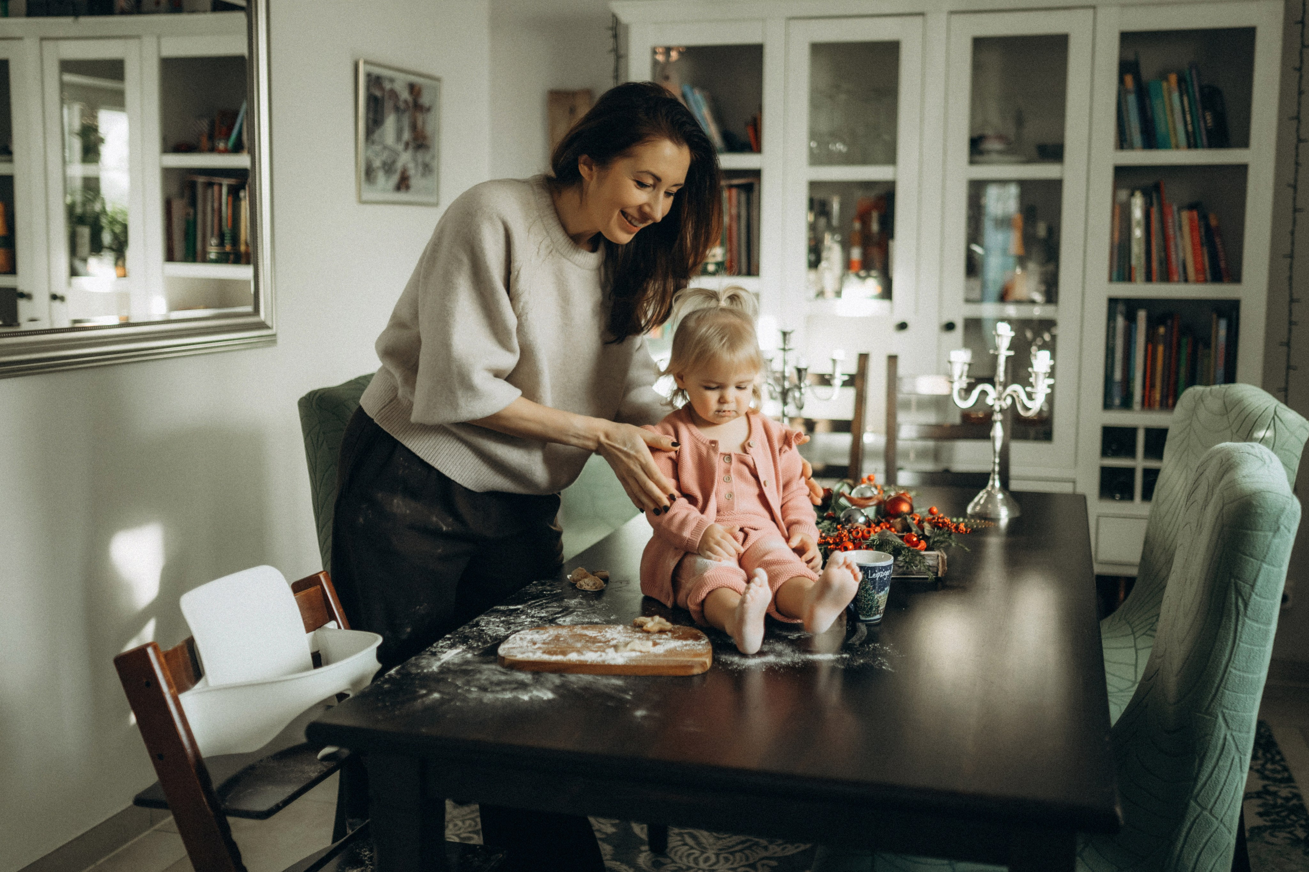 Новогодняя домашяя фотосессия. Семейный фотограф Лейпциг, Германия