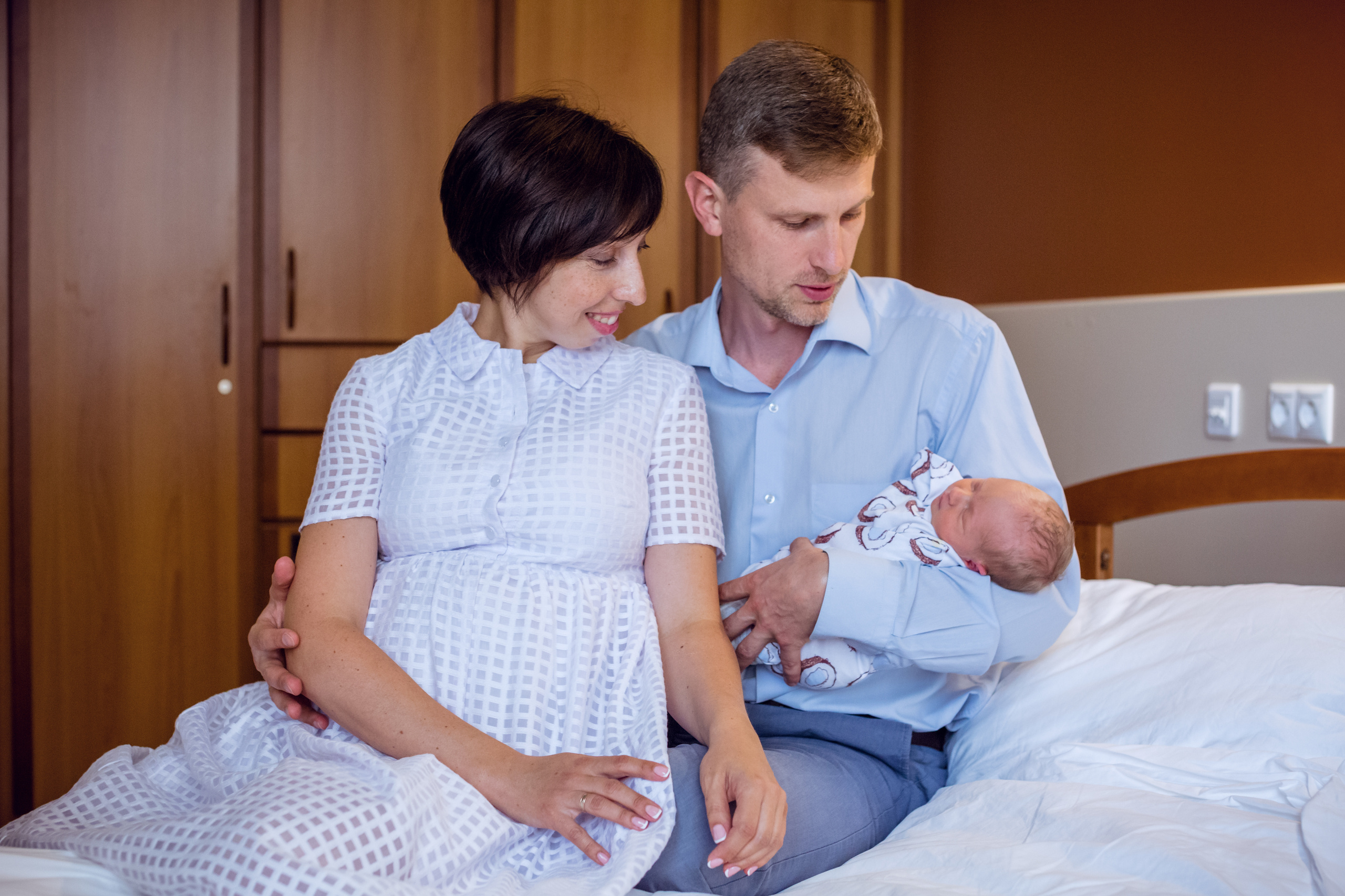 Выписка из роддома. Профессиональный фотограф в Таллинне Анастасья