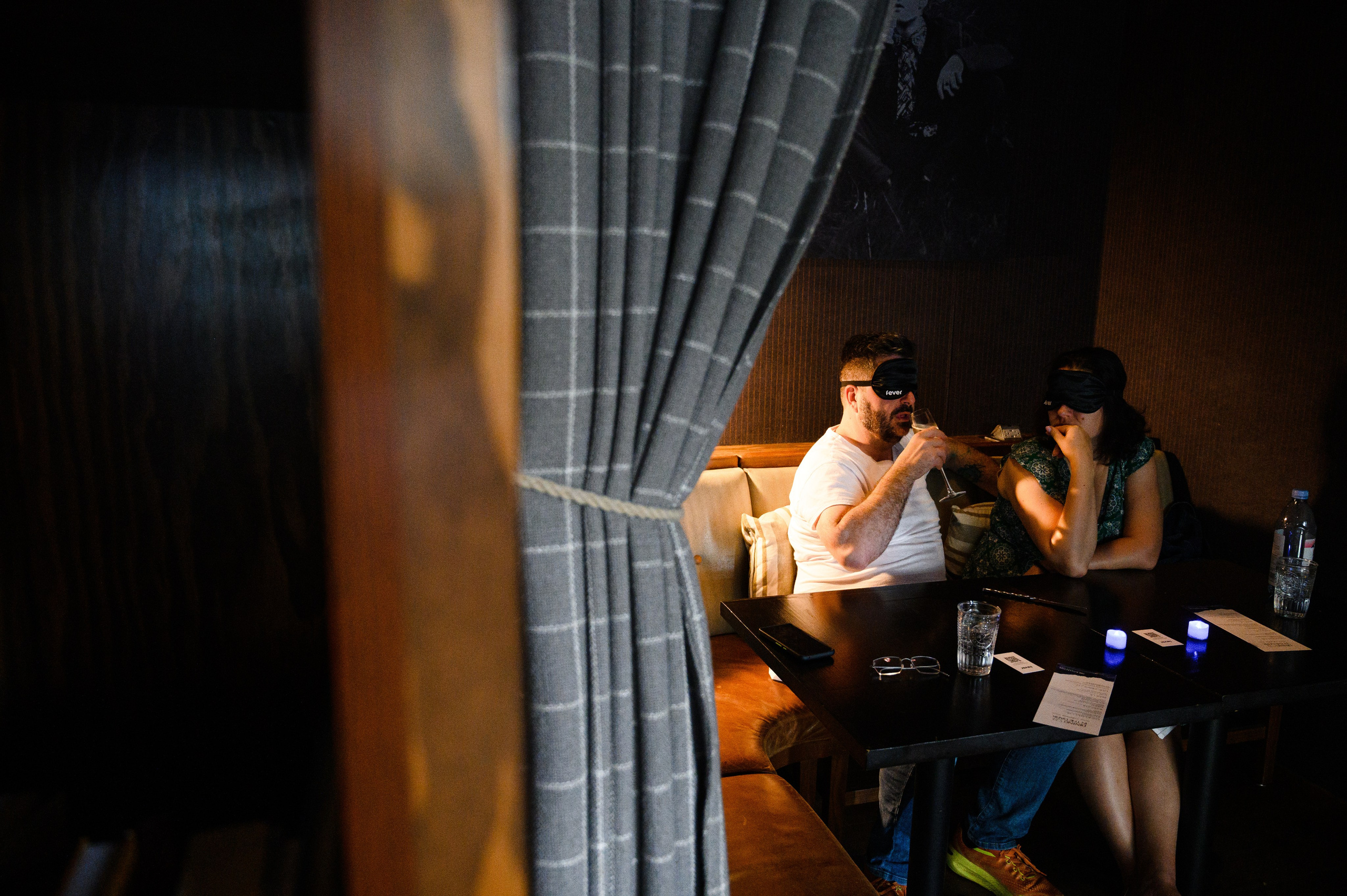 Dining in the Dark. Collective x Fever Seattle