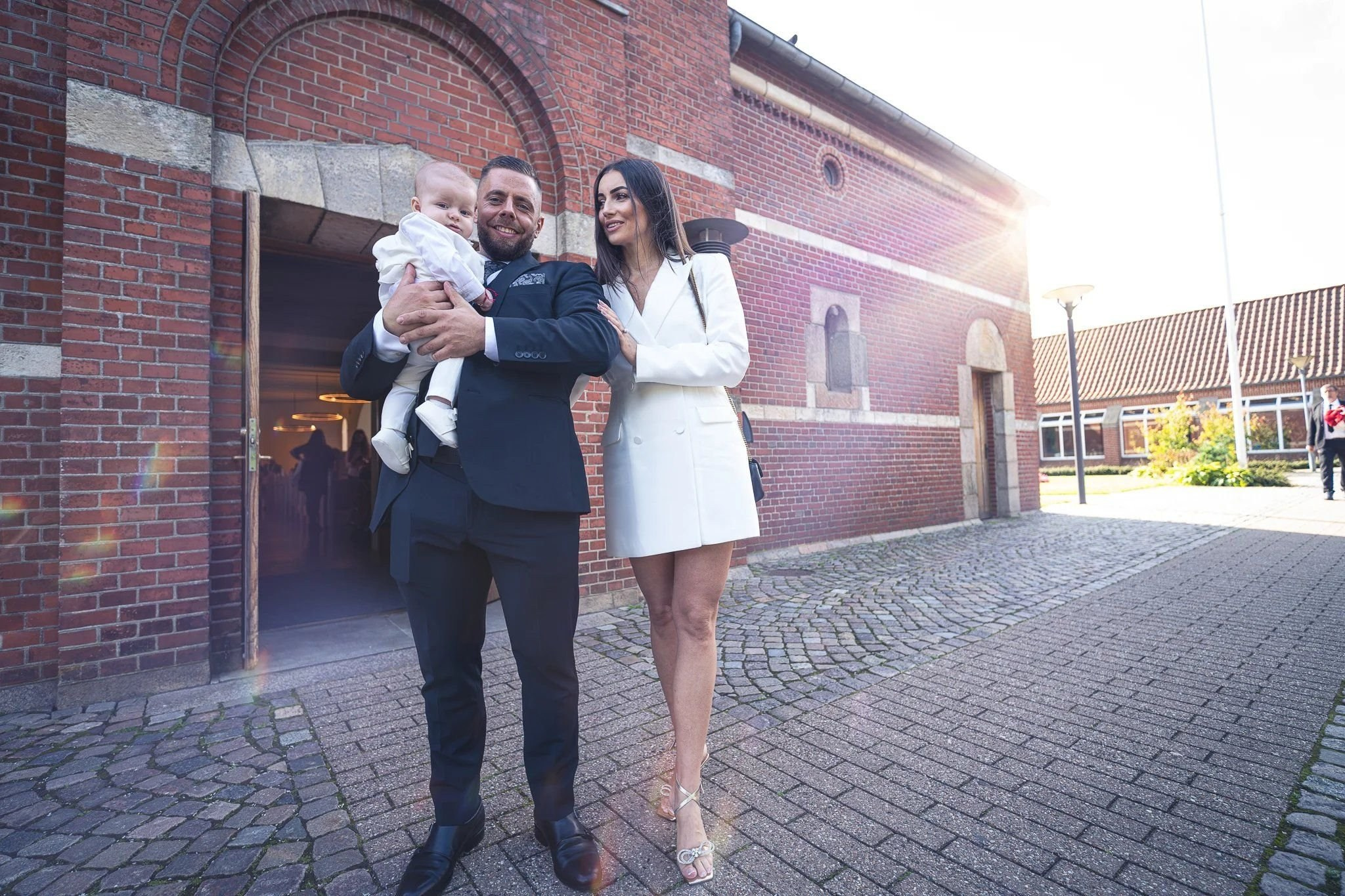 Milas' baptism — Tarm Church. AlexEvents | Wedding and Baptism Photographer & Videographer in Denmark and Germany
