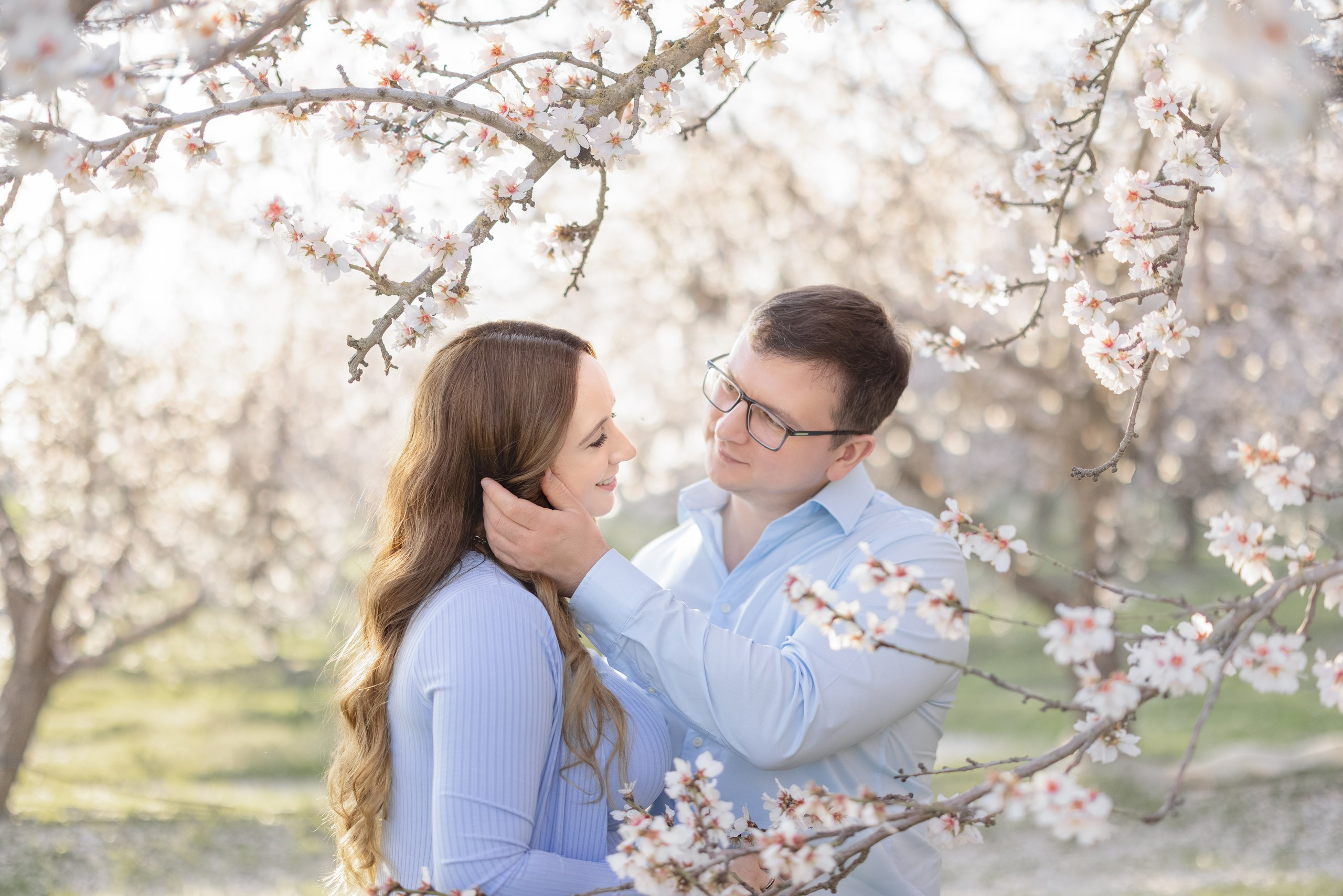Among the Blossoms. Levantera Photo San Francisco Bay Area Photographer Natalia