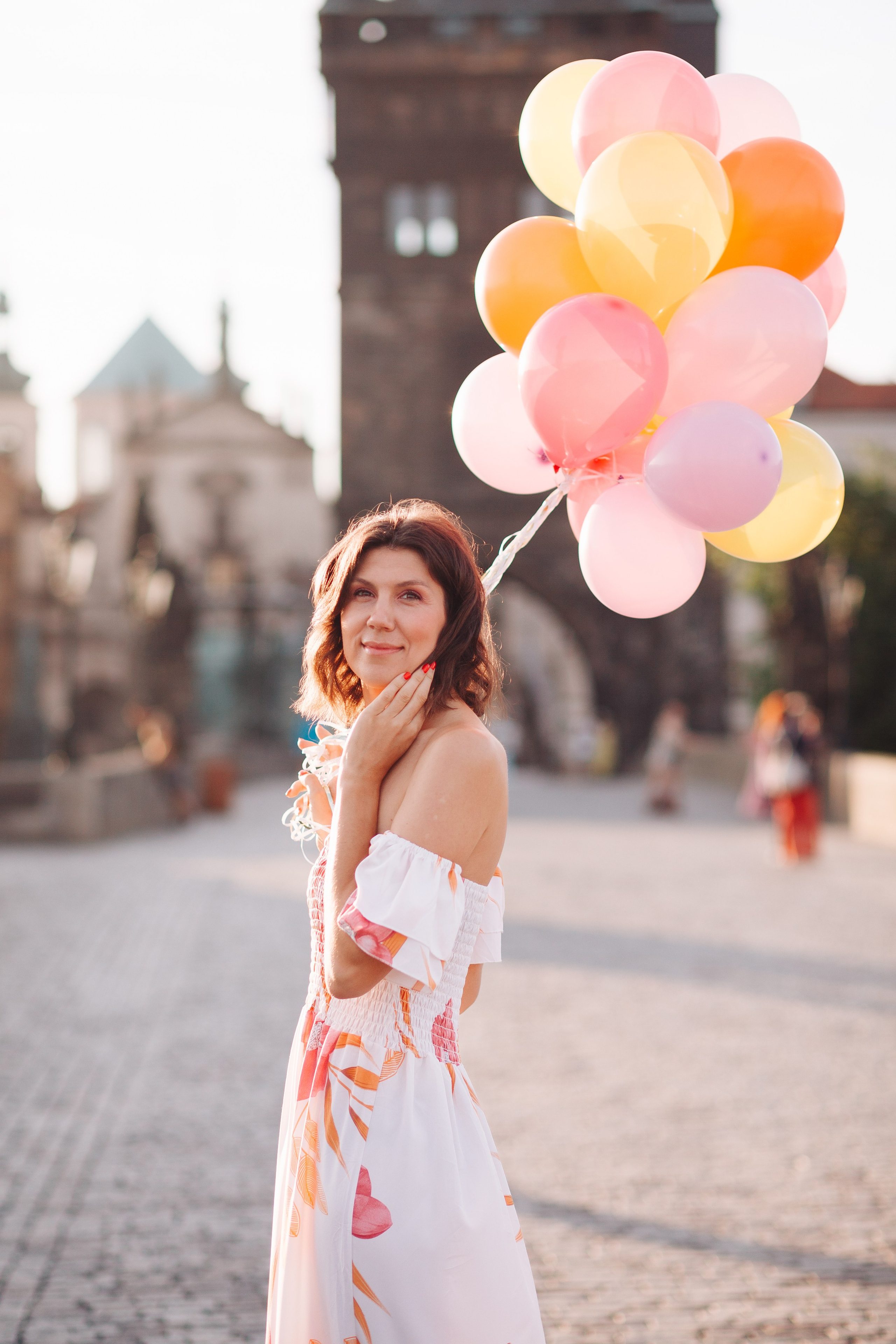 Galina. Photographer in Prague for tourists