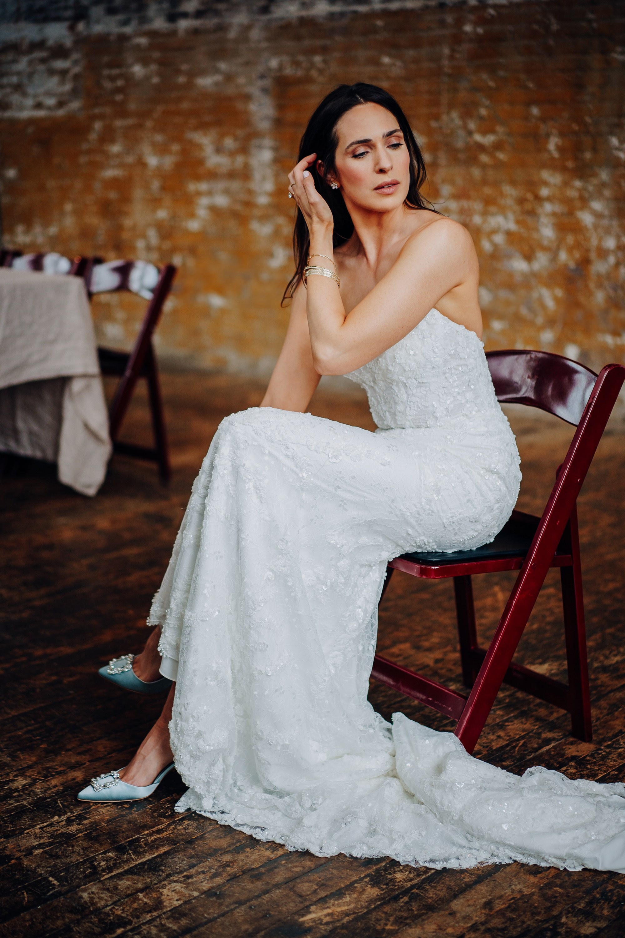 Wedding in the Greenpoint Loft. Portrait and wedding photographer in New York