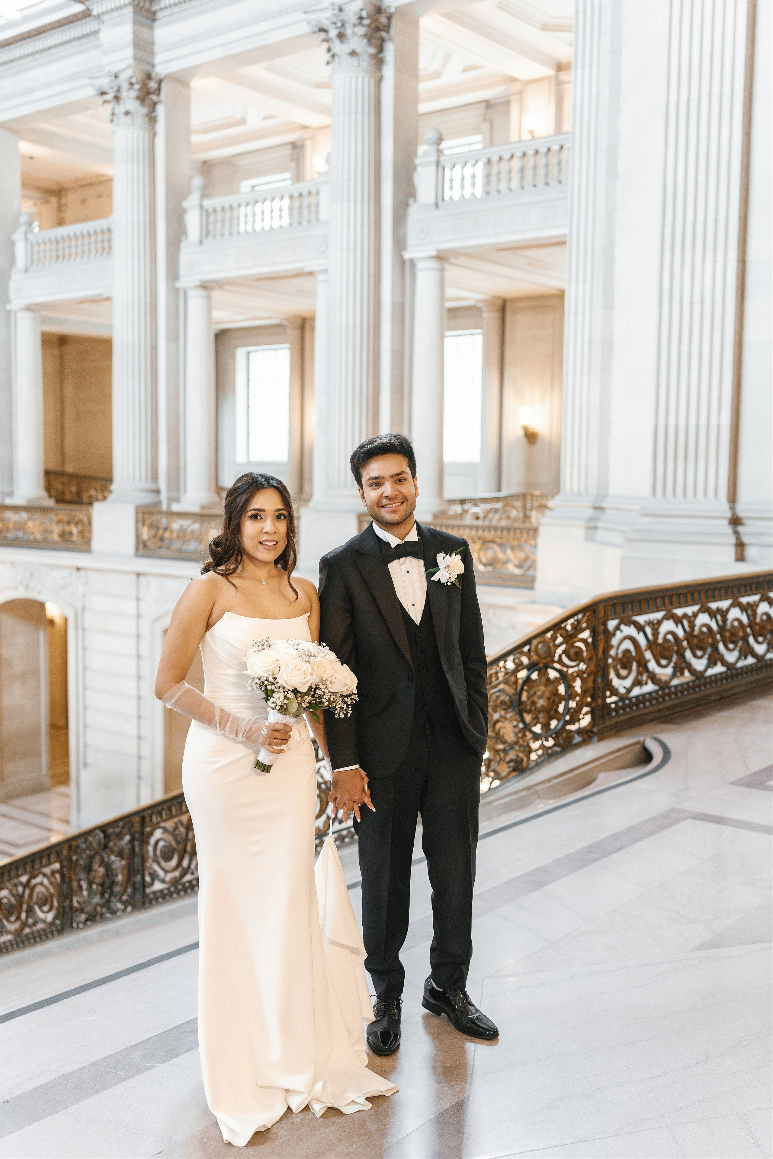 San Francisco City Hall Wedding. Wedding Photography & Videography Team in California, Los Angeles, San Francisco, San Diego and Travel