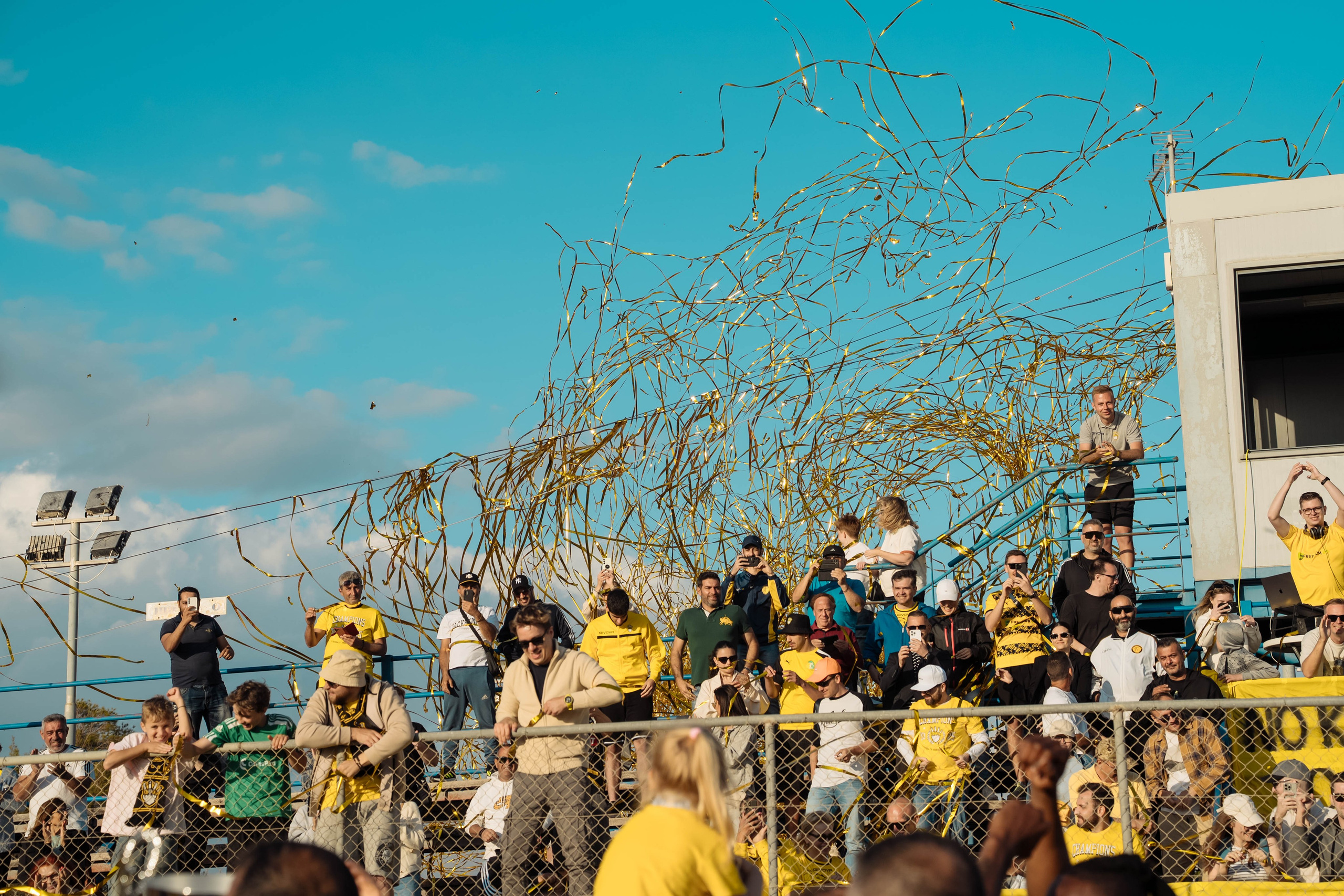 Football. Photographer in Cyprus