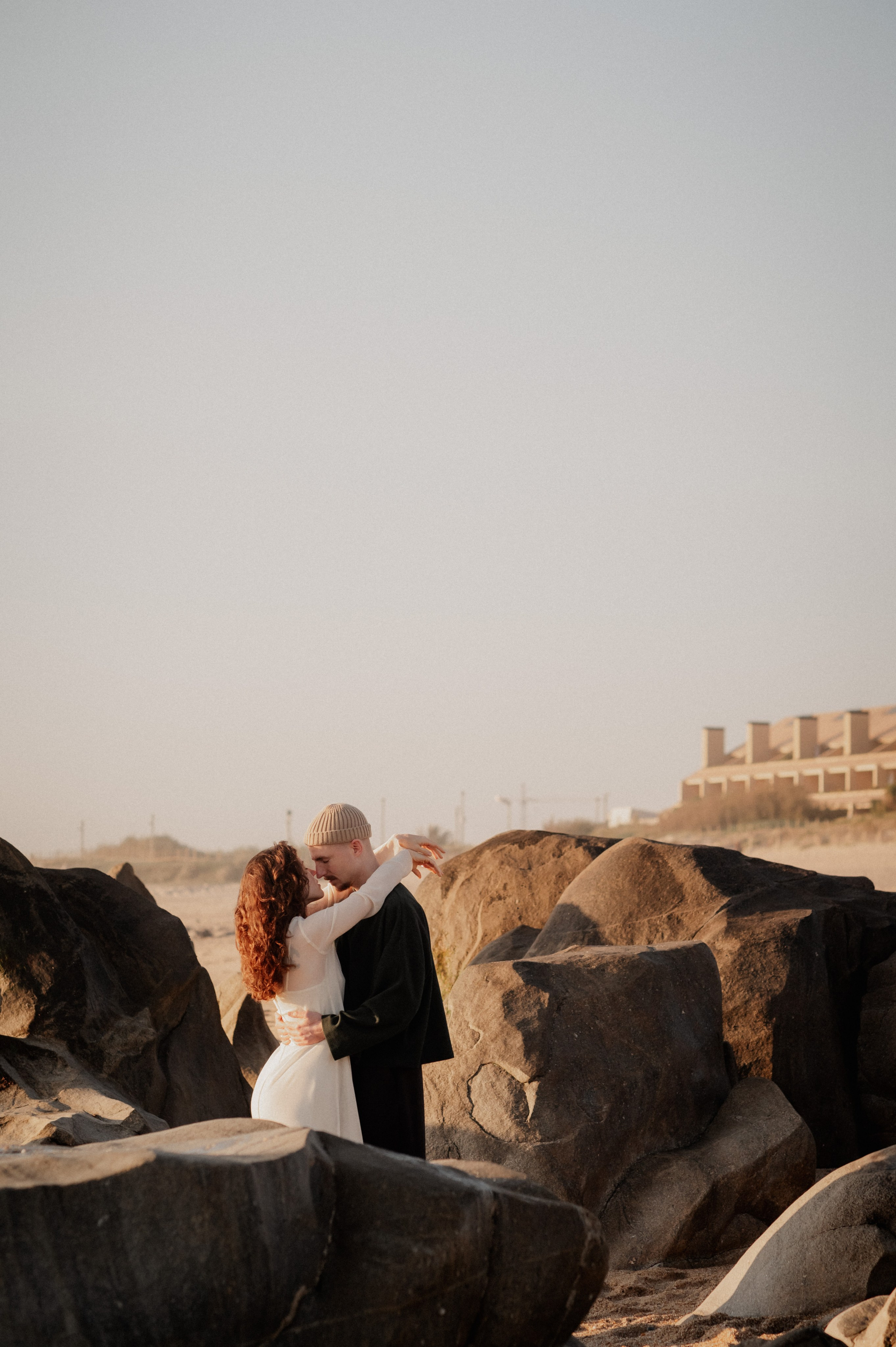 Zuhause im Herzen | Shooting an der Ozeanküste. Fotografin Ansbach - Paare | Hochzeit | After Wedding