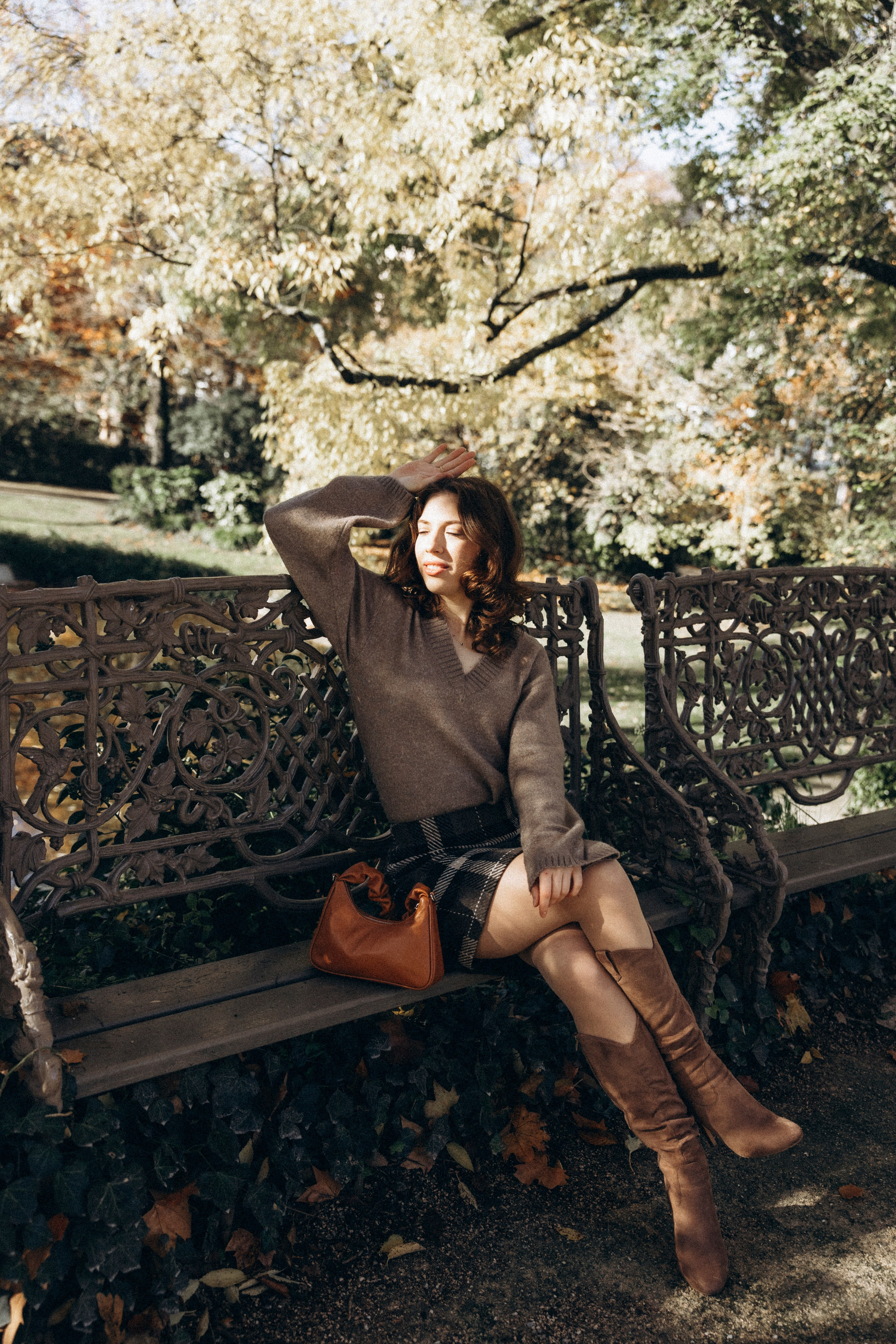 Séance photo d’automne pour Elizaveta à Toulouse. Eugénie Smirnova — photographe à Toulouse et dans le sud-ouest de la France