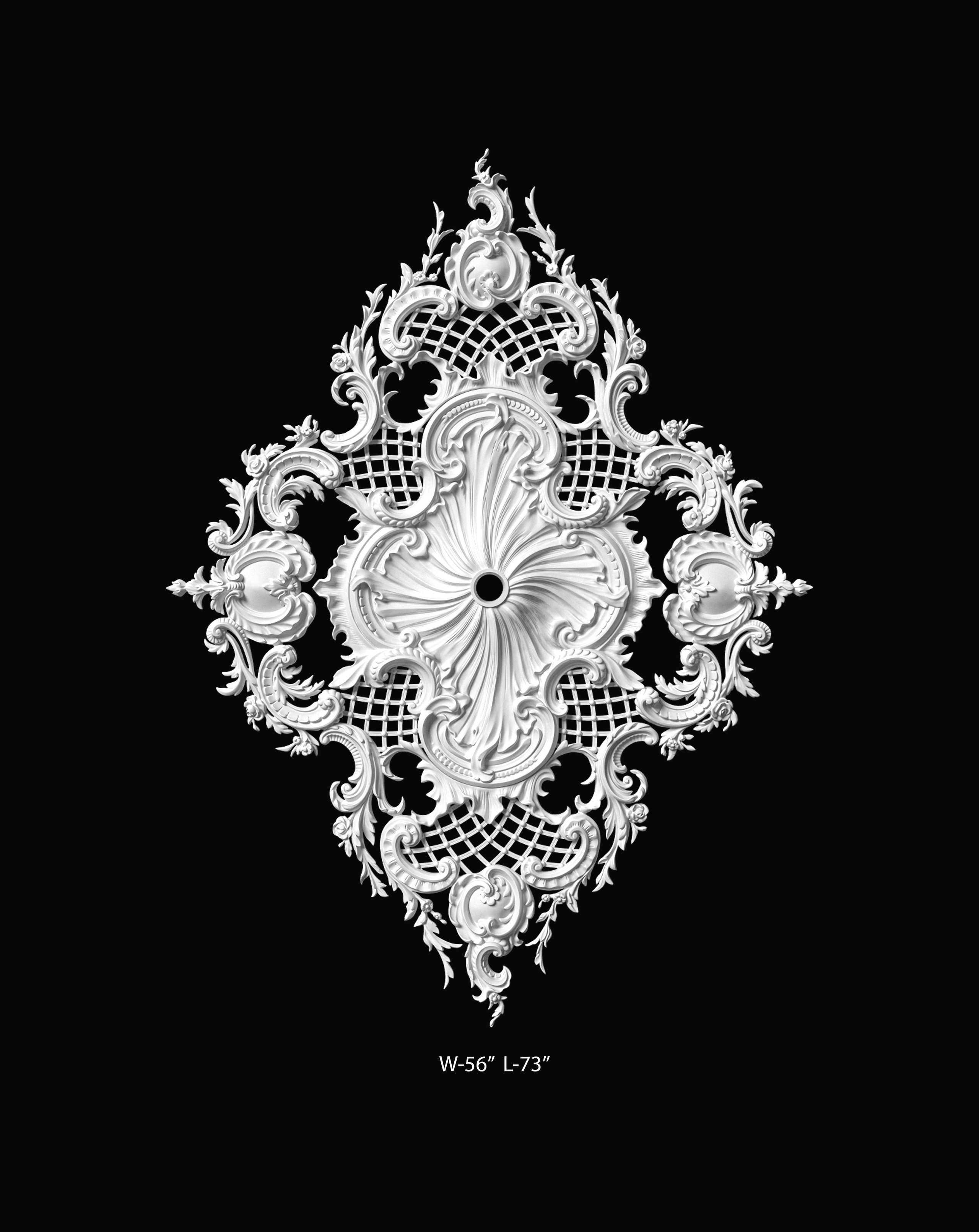 Medallions. Plaster molding