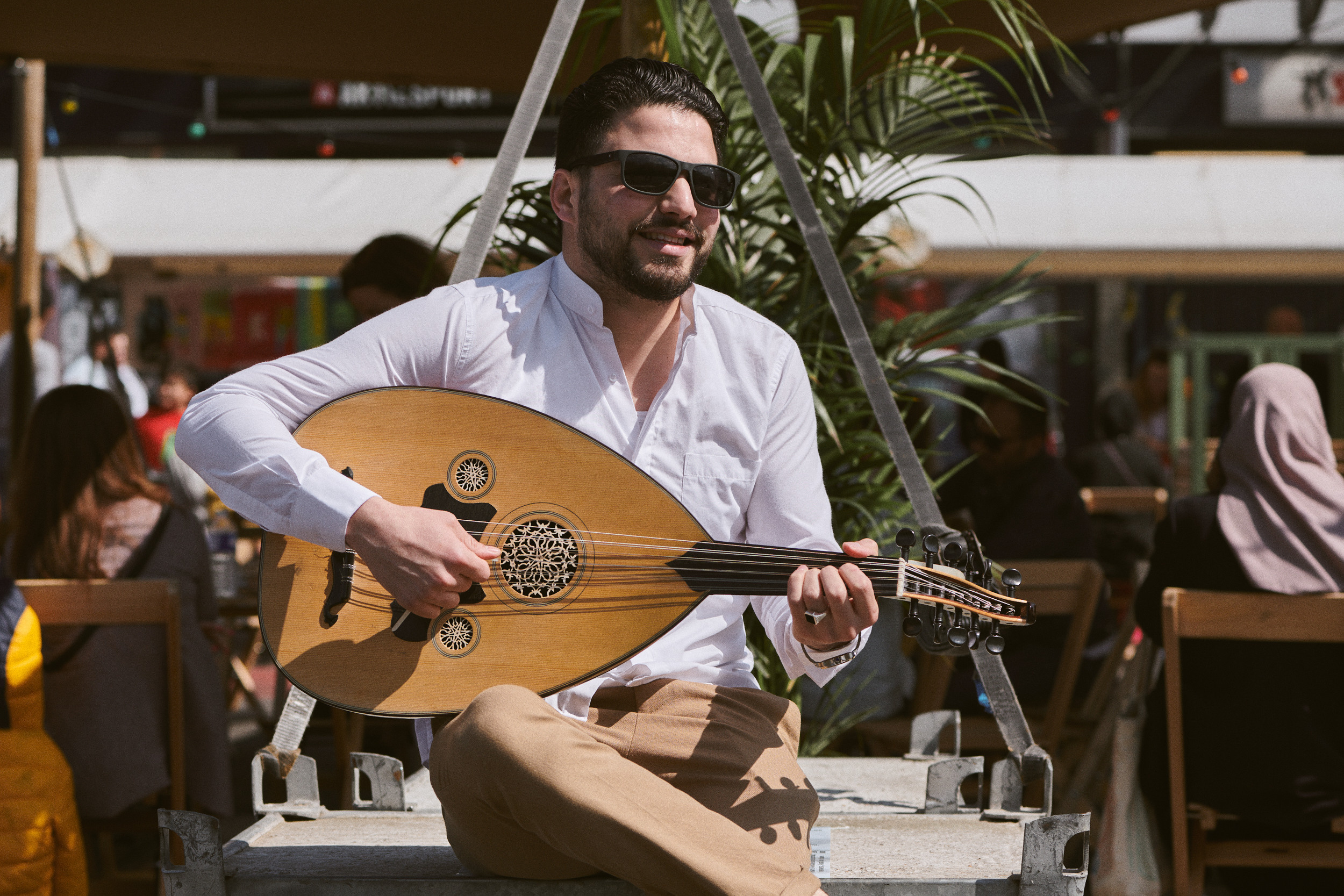 Documentary photoshoot of Maydan Festival 2022. Portrait Photographer in Brussels & Amsterdam — Victoria Ushkanova