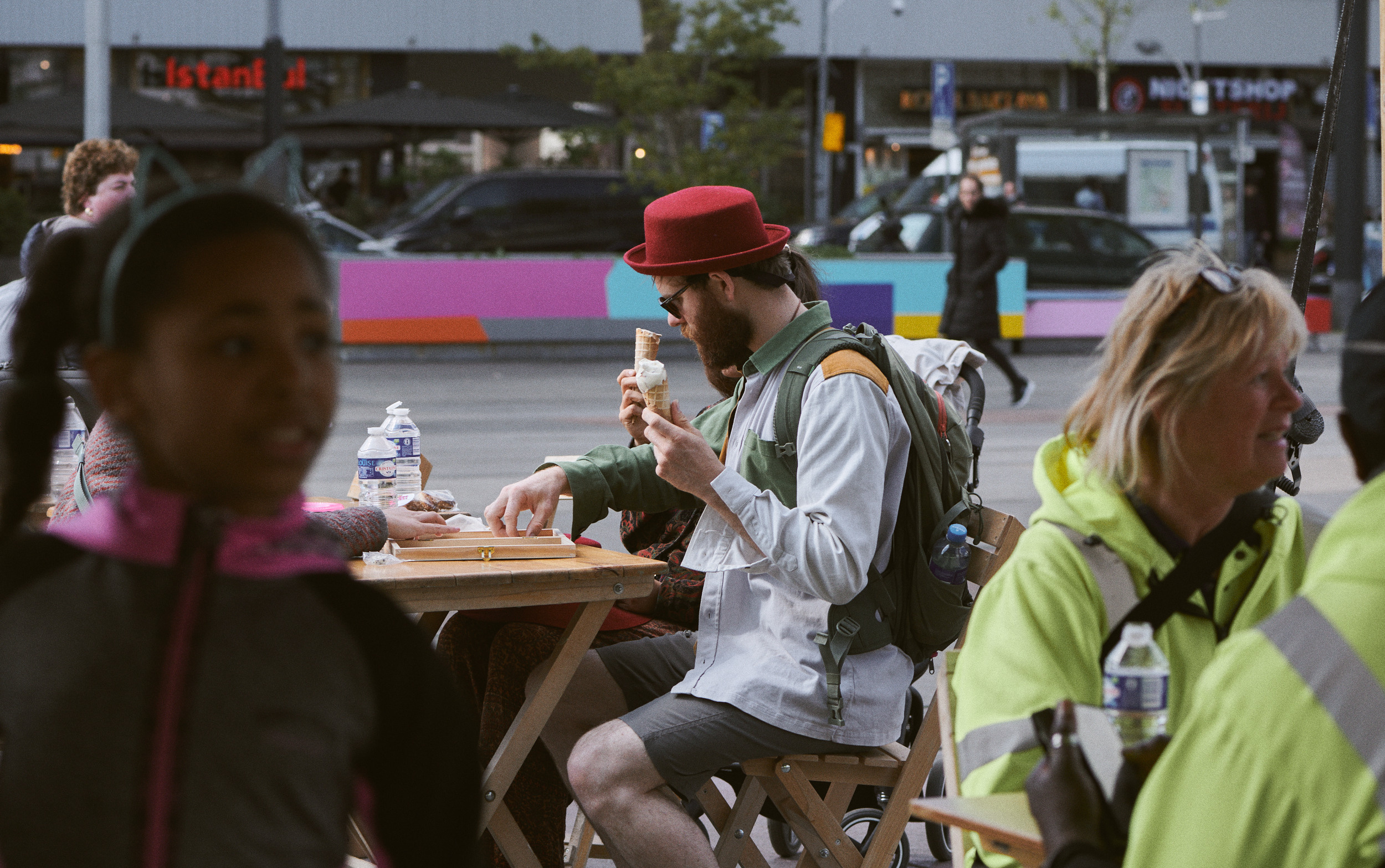 Documentary photoshoot of Maydan Festival 2022. Portrait Photographer in Brussels & Amsterdam — Victoria Ushkanova