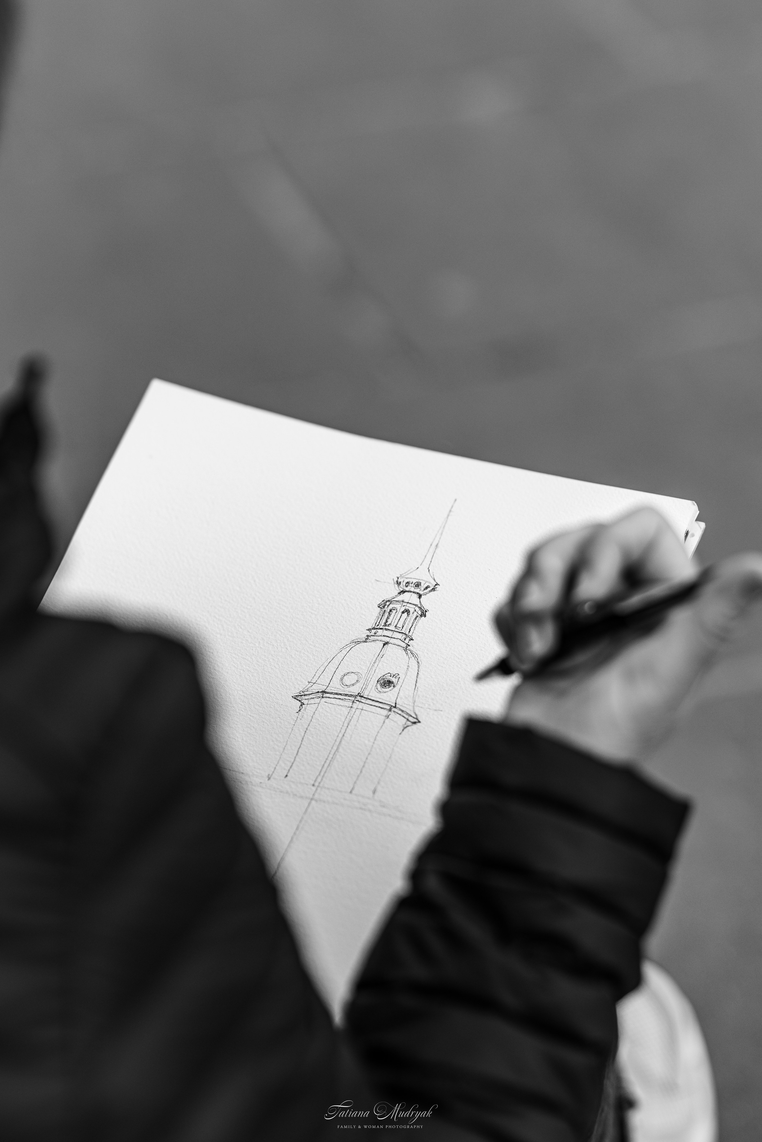 Urbansketchers Dresden. Family & Maternity Photographer in Dresden Tatiana Mudryak