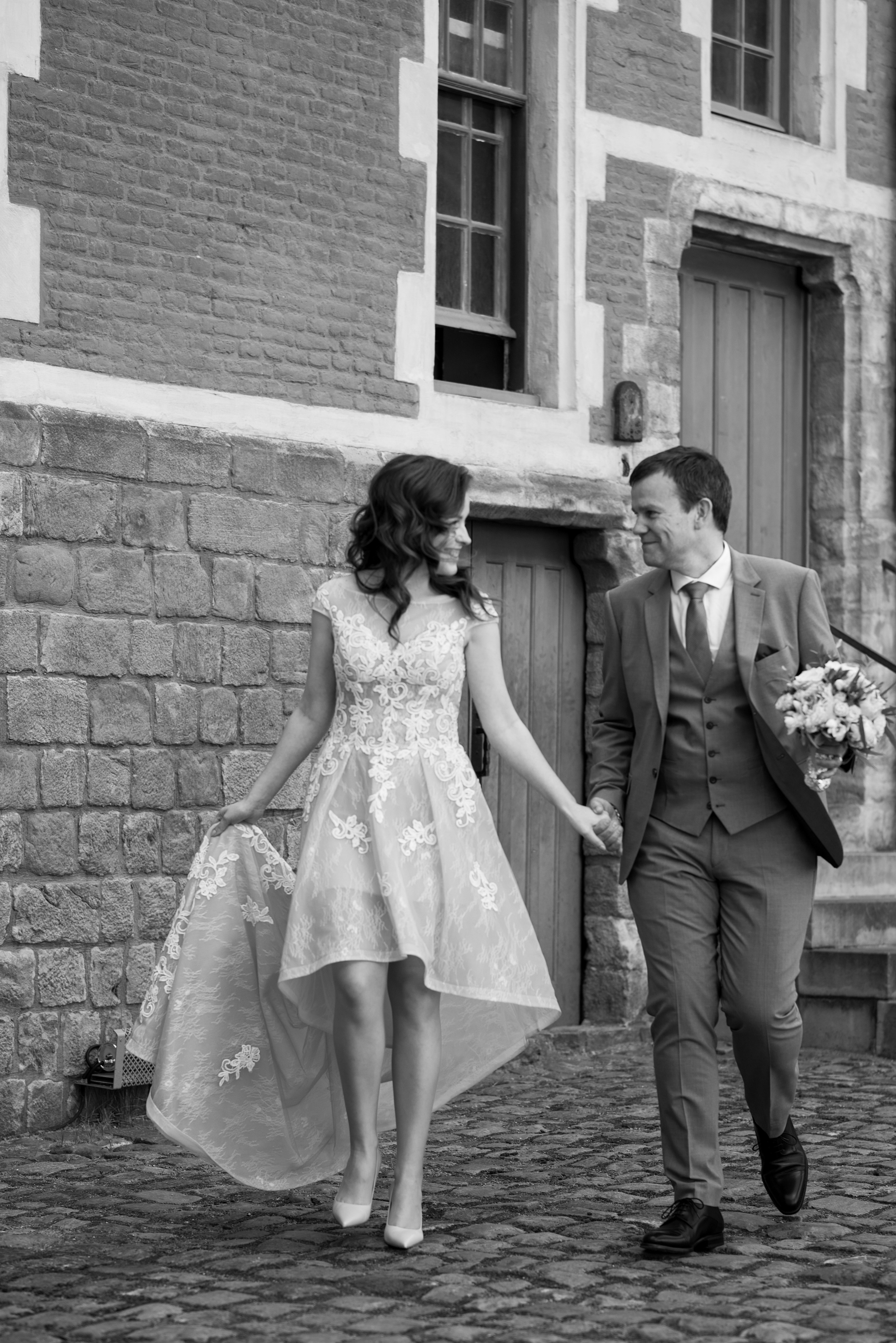 Marié et mariée au Château de la Napoule