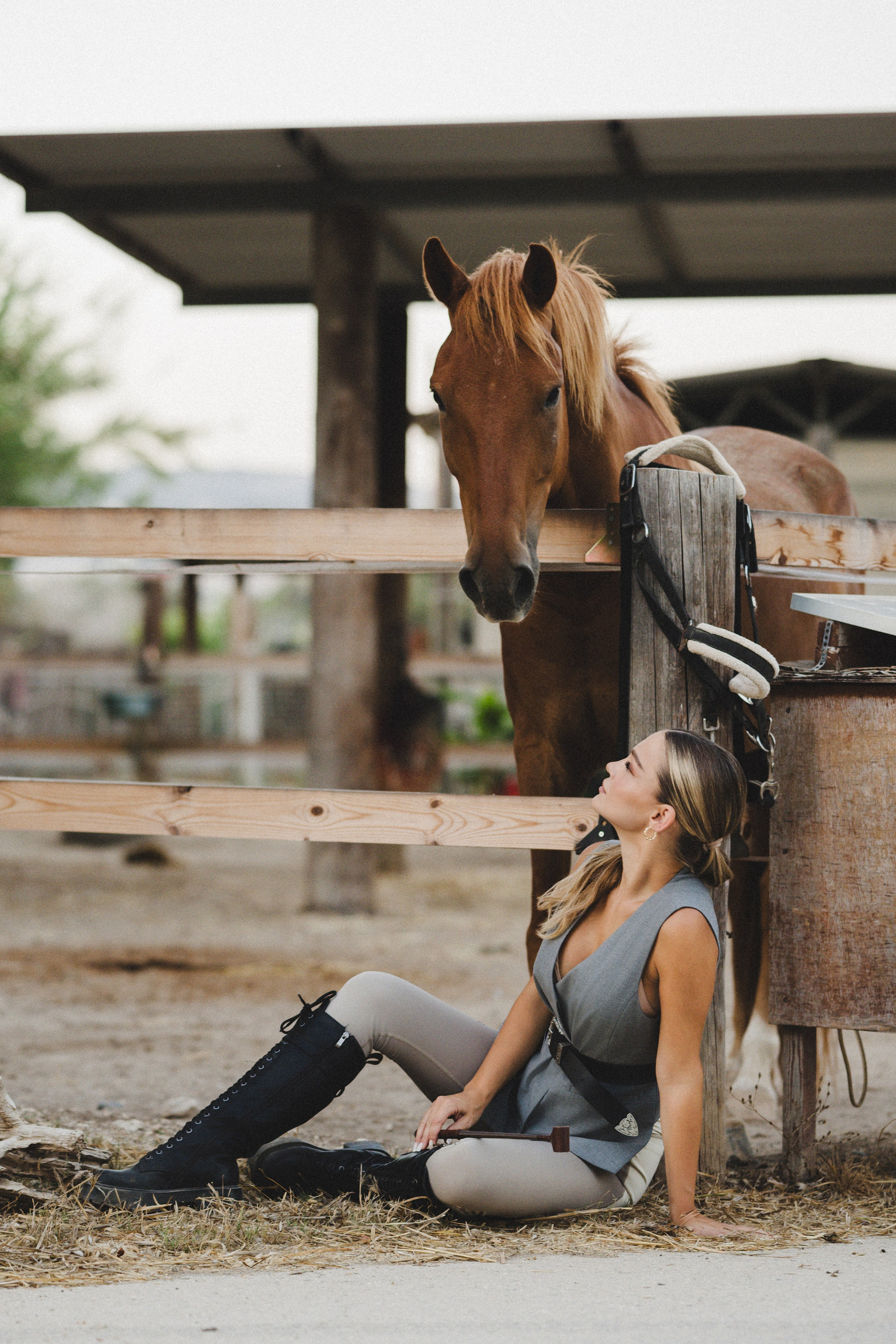 Фотосессия с лошадьми. Professional photographer in Cyprus Katerina Stepanchenko
