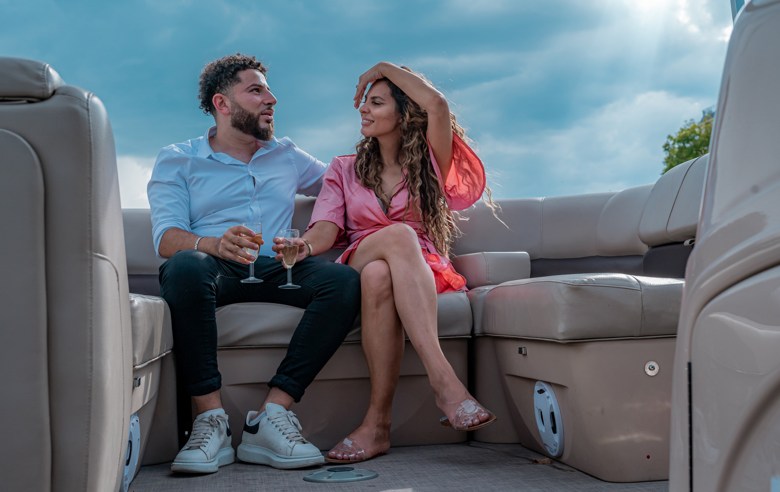 Suprise Proposal on a boat in Paris