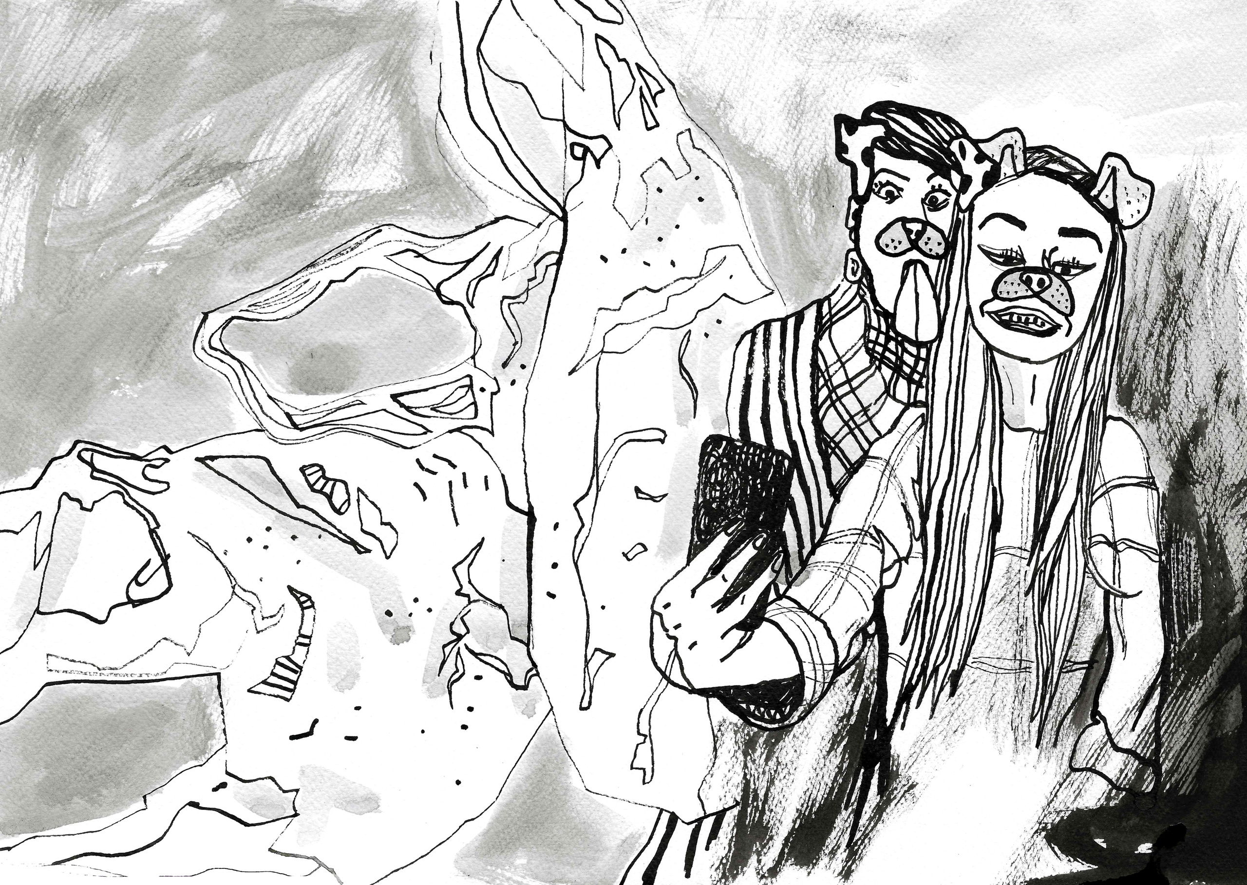 Social media series, 30 x 40 cm, 2021