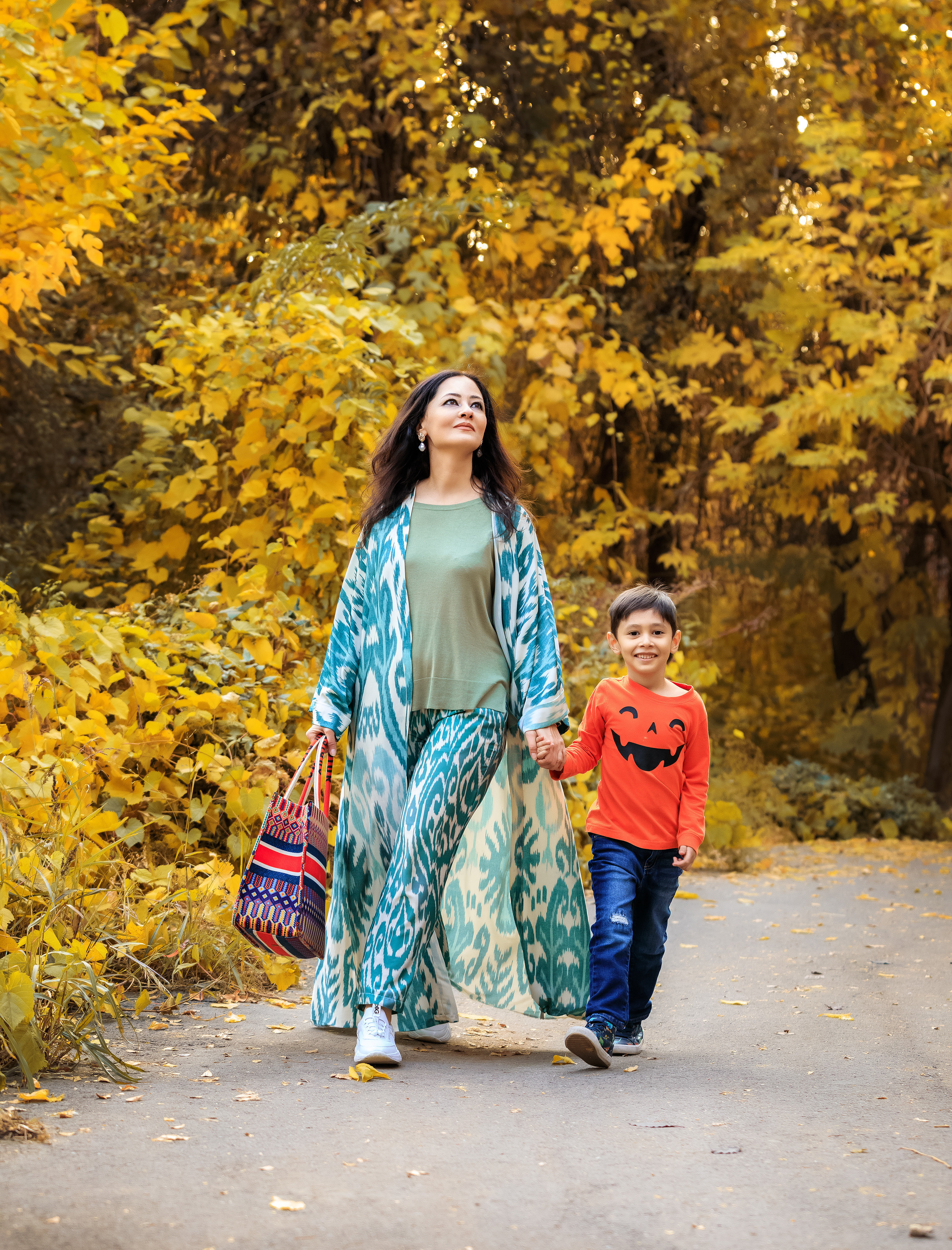 Мама и сын. Семейный, детский, репортажный фотограф в Ташкенте Елена Аллабергенова