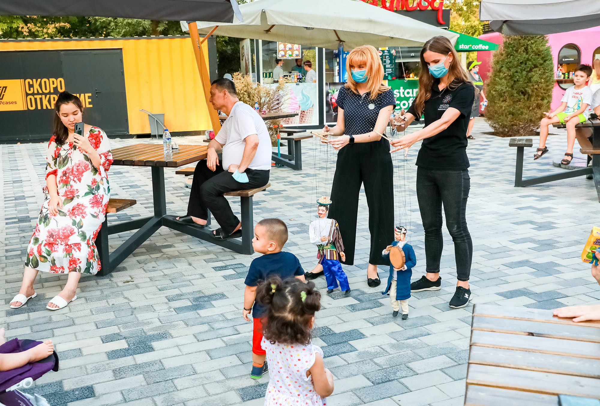 Открытие фудзоны в Экопарке. Семейный, детский, репортажный фотограф в Ташкенте Елена Аллабергенова