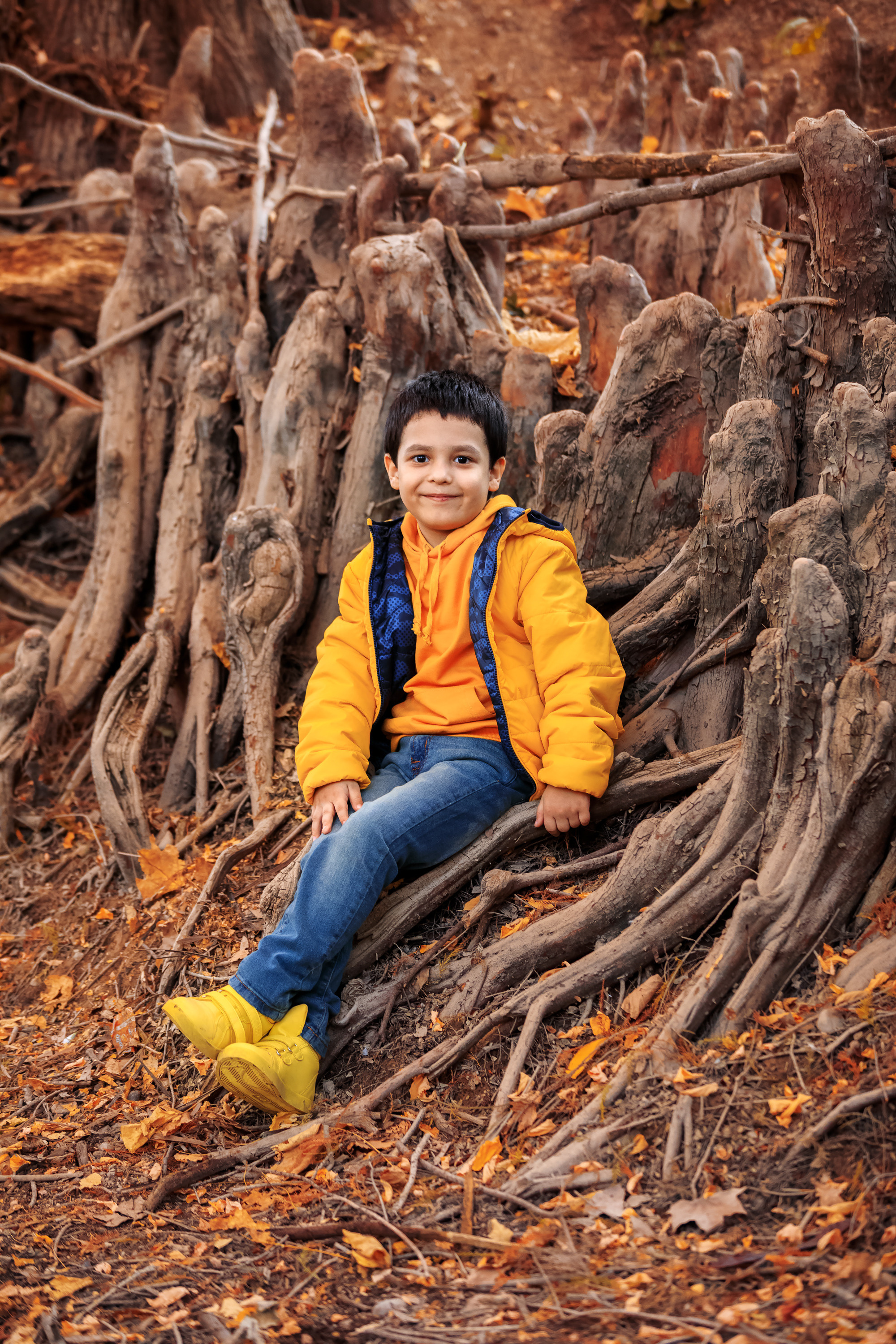 Осенняя детская. Семейный, детский, репортажный фотограф в Ташкенте Елена Аллабергенова