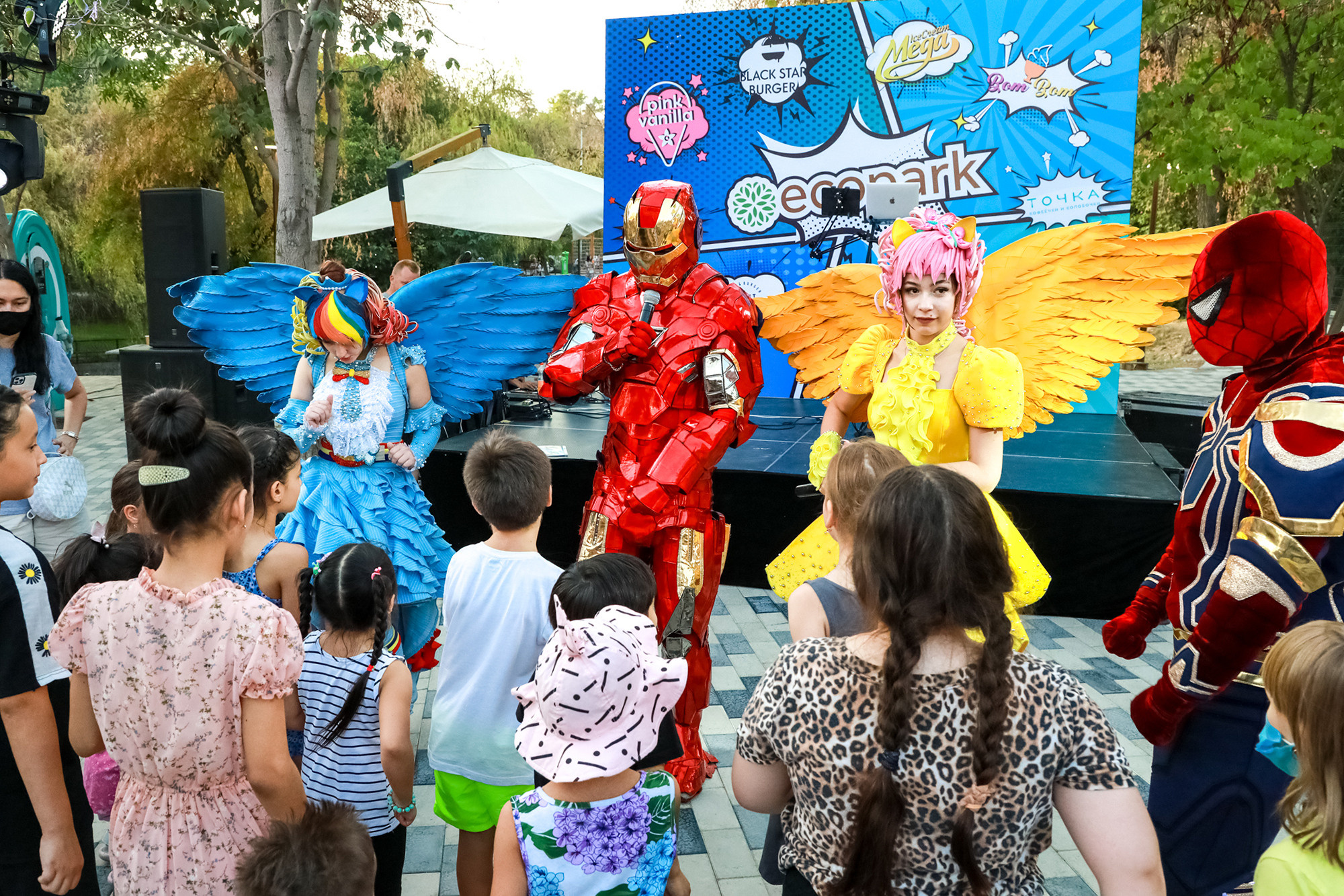 Открытие фудзоны в Экопарке. Семейный, детский, репортажный фотограф в Ташкенте Елена Аллабергенова