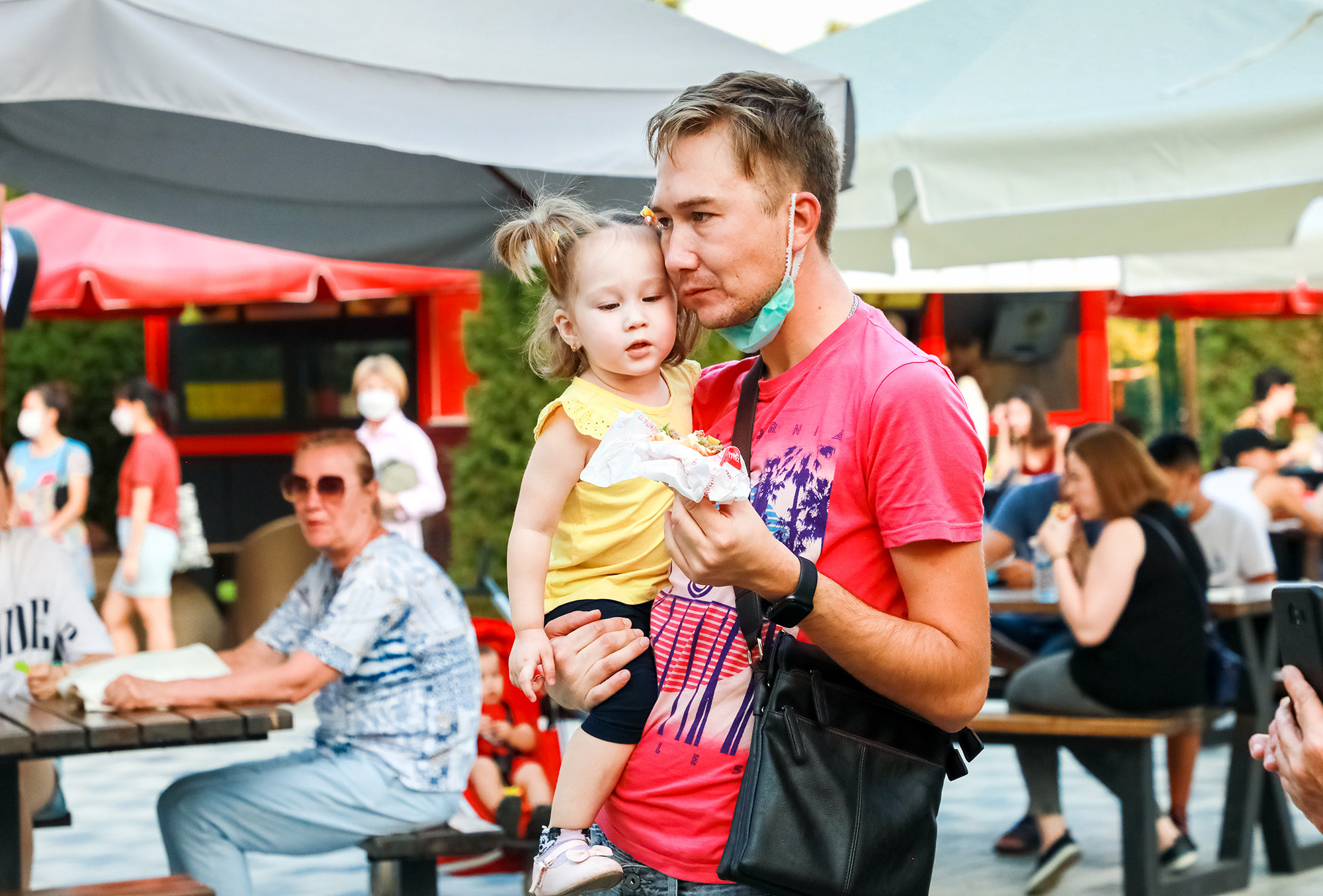 Открытие фудзоны в Экопарке. Семейный, детский, репортажный фотограф в Ташкенте Елена Аллабергенова