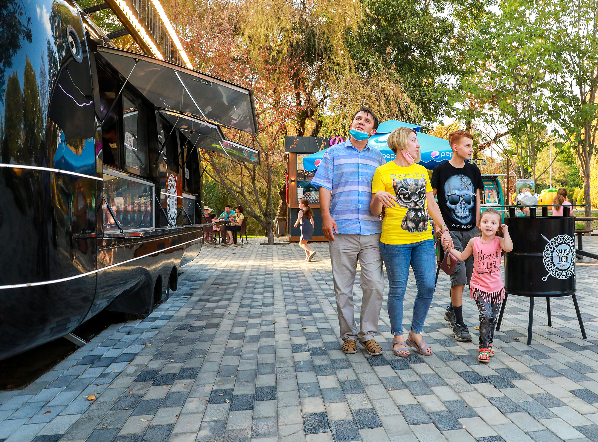 Открытие фудзоны в Экопарке. Семейный, детский, репортажный фотограф в Ташкенте Елена Аллабергенова