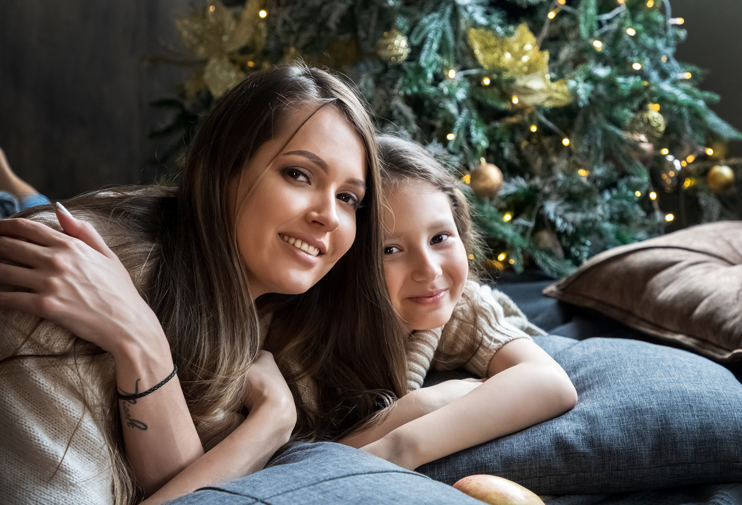 Новогодняя фотосессия для Вероники. Семейный, детский, репортажный фотограф в Ташкенте Елена Аллабергенова